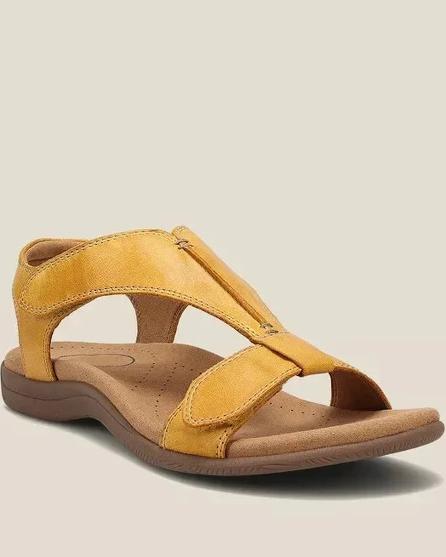 Lamberte Dames Sandalen | T-band Ontwerp | Klittenband Sluiting