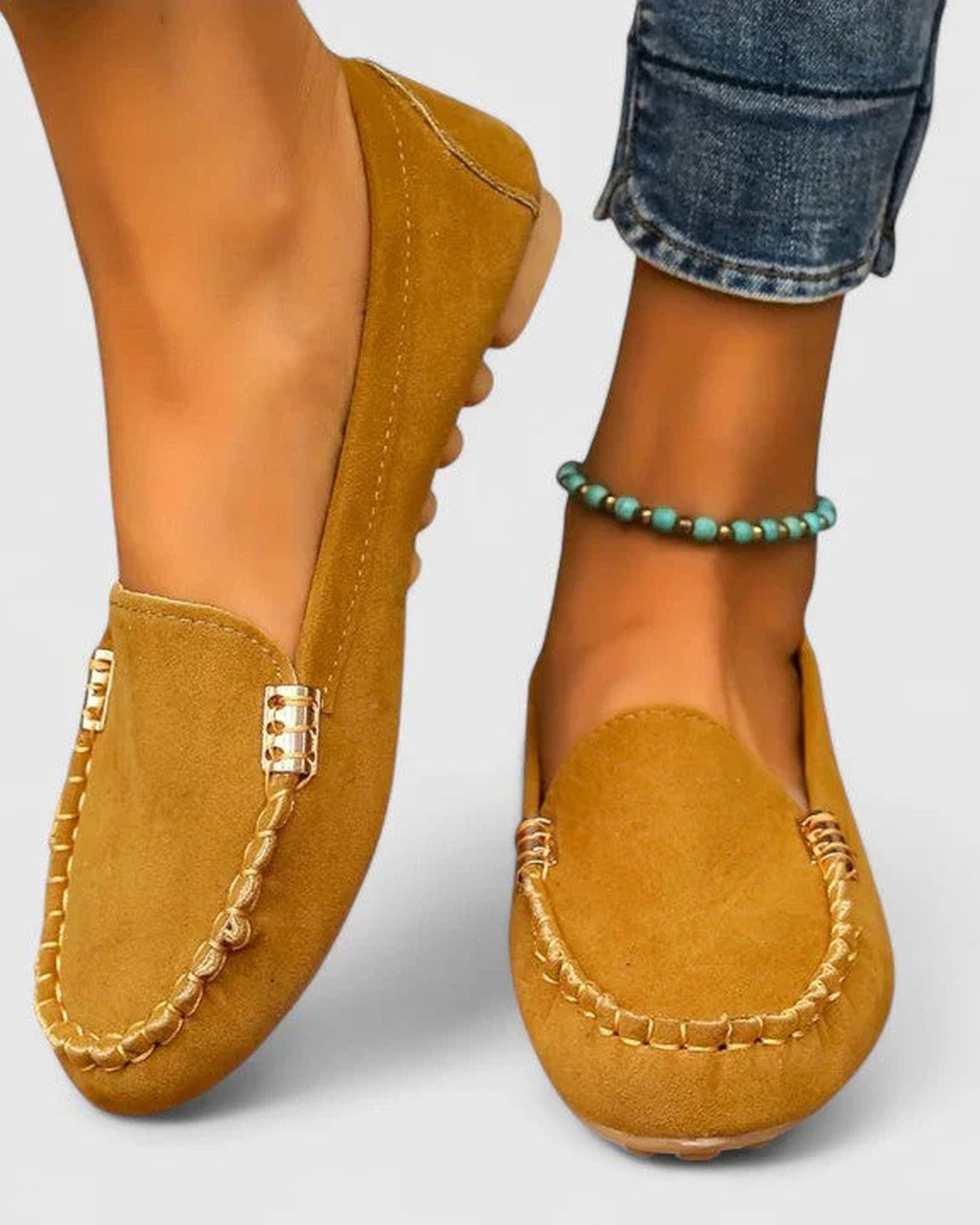 Émilienne dames loafers | Dekoreret metaldetalje