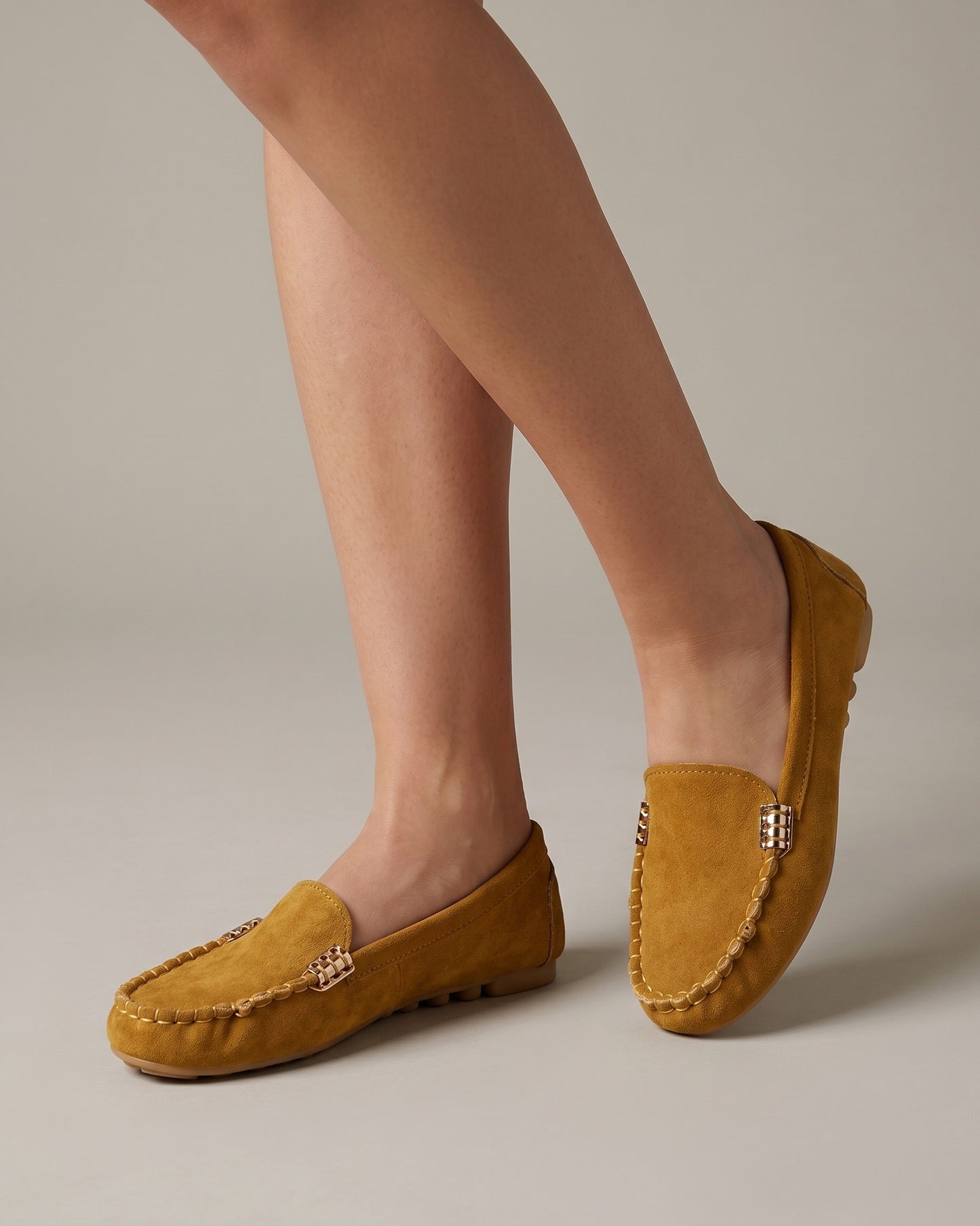 Émilienne dames loafers | Dekoreret metaldetalje