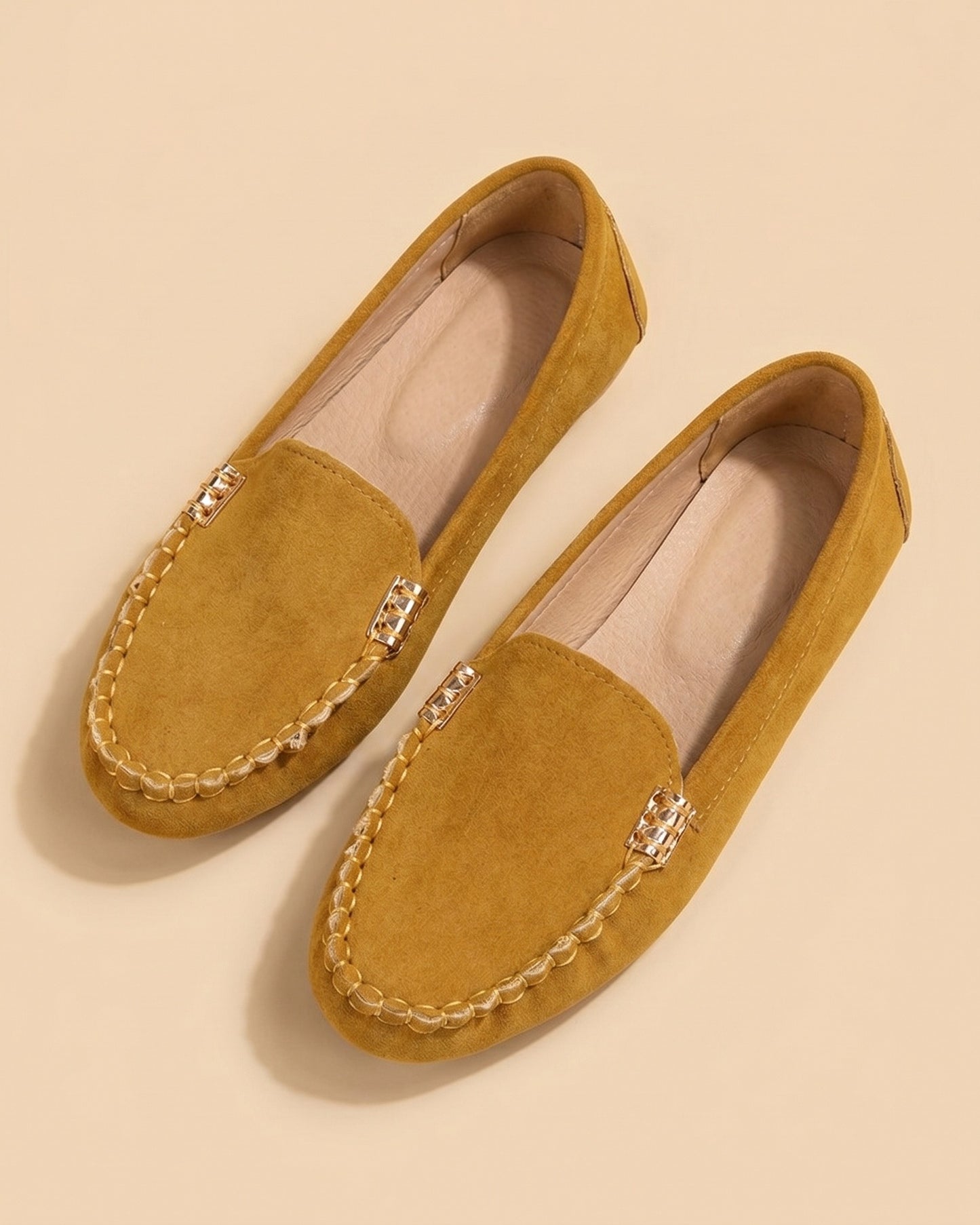 Émilienne dames loafers | Dekoreret metaldetalje
