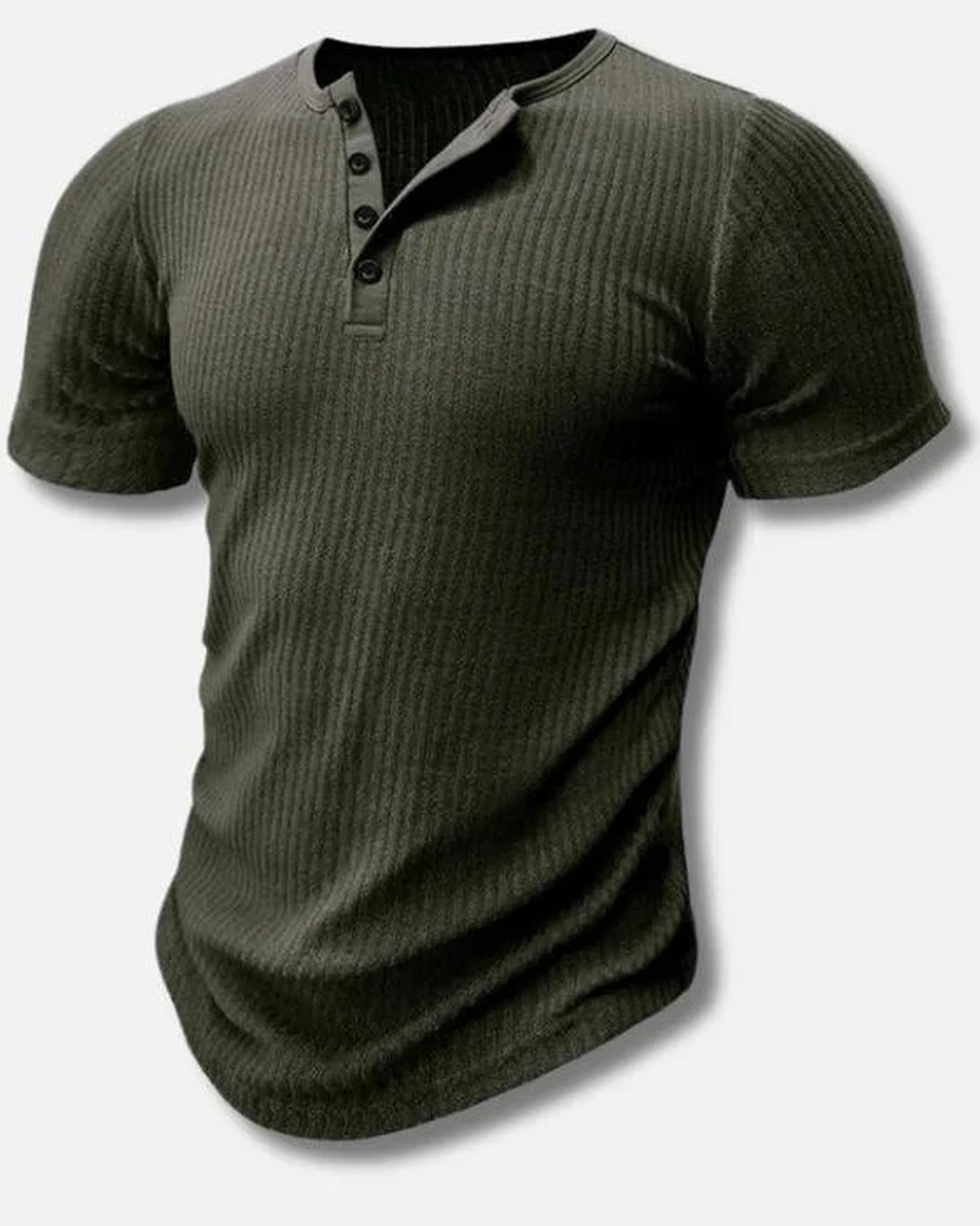 Cipriano Heren Polo Shirt | Geribbelde Textuur | Contrasterende Kraag