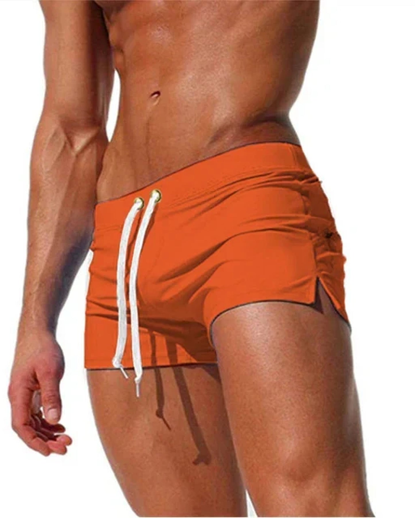 Romeo Heren Short | Gelaagde Franje | Trekkoord Taille