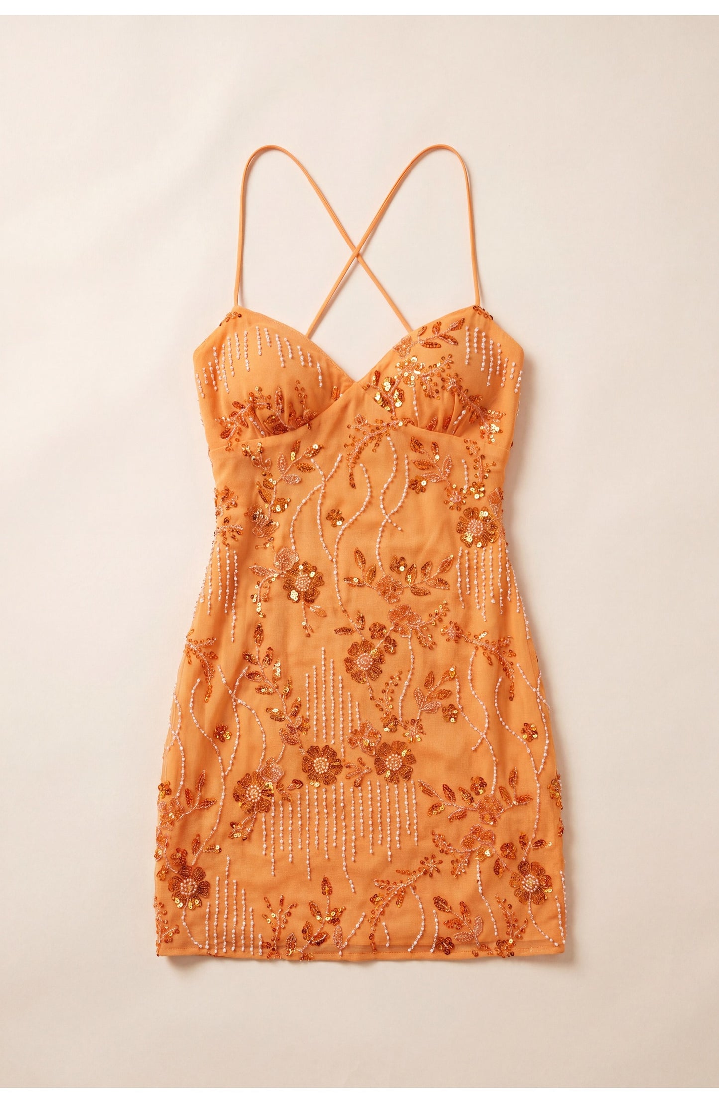 Wilhelmine Dames Mini Jurk | Roze Kant Overlay | Spaghettibandjes Bustier