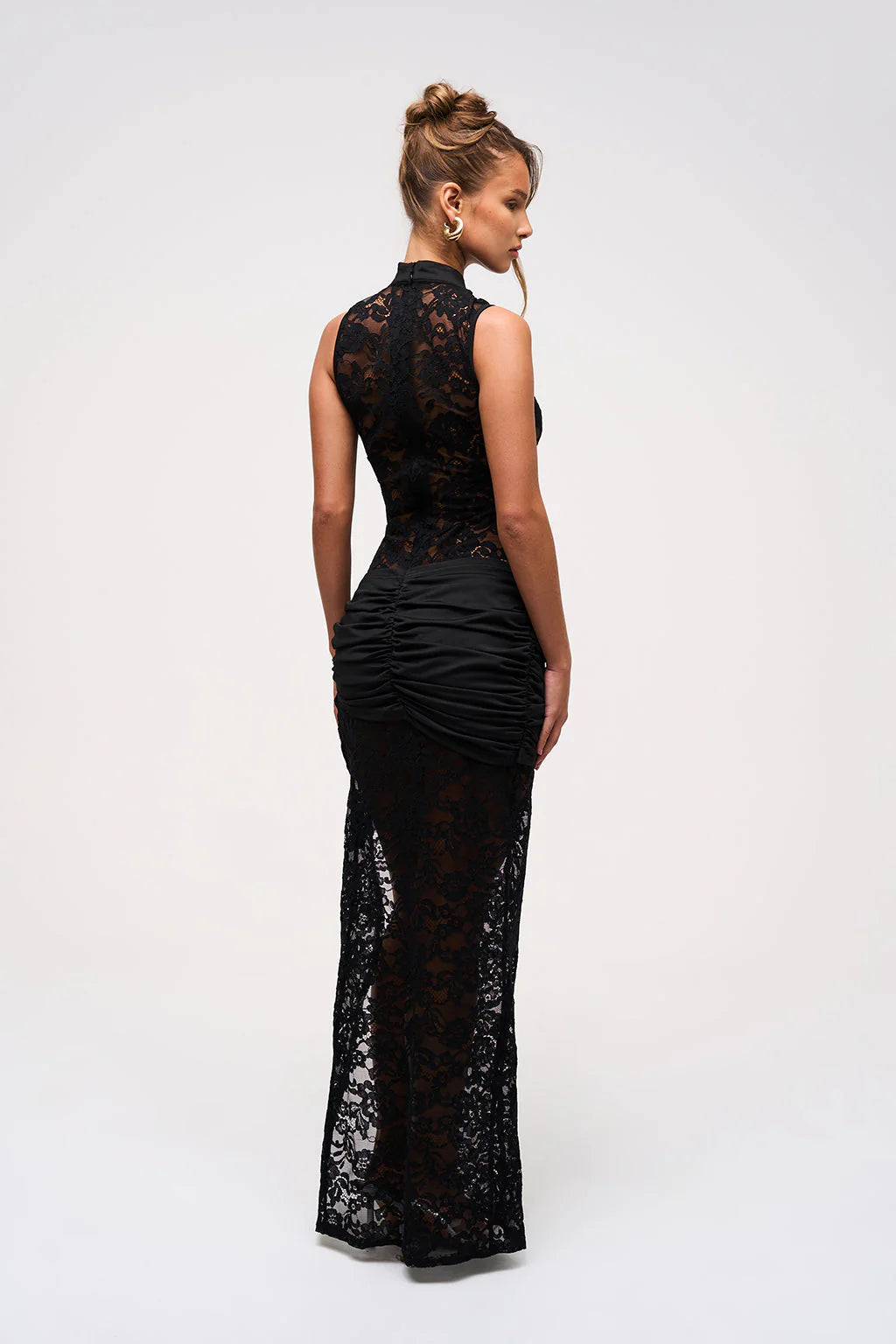 Oriana Dames Jurk | Aansluitend | Met V-hals | Elegante Afwerking 2