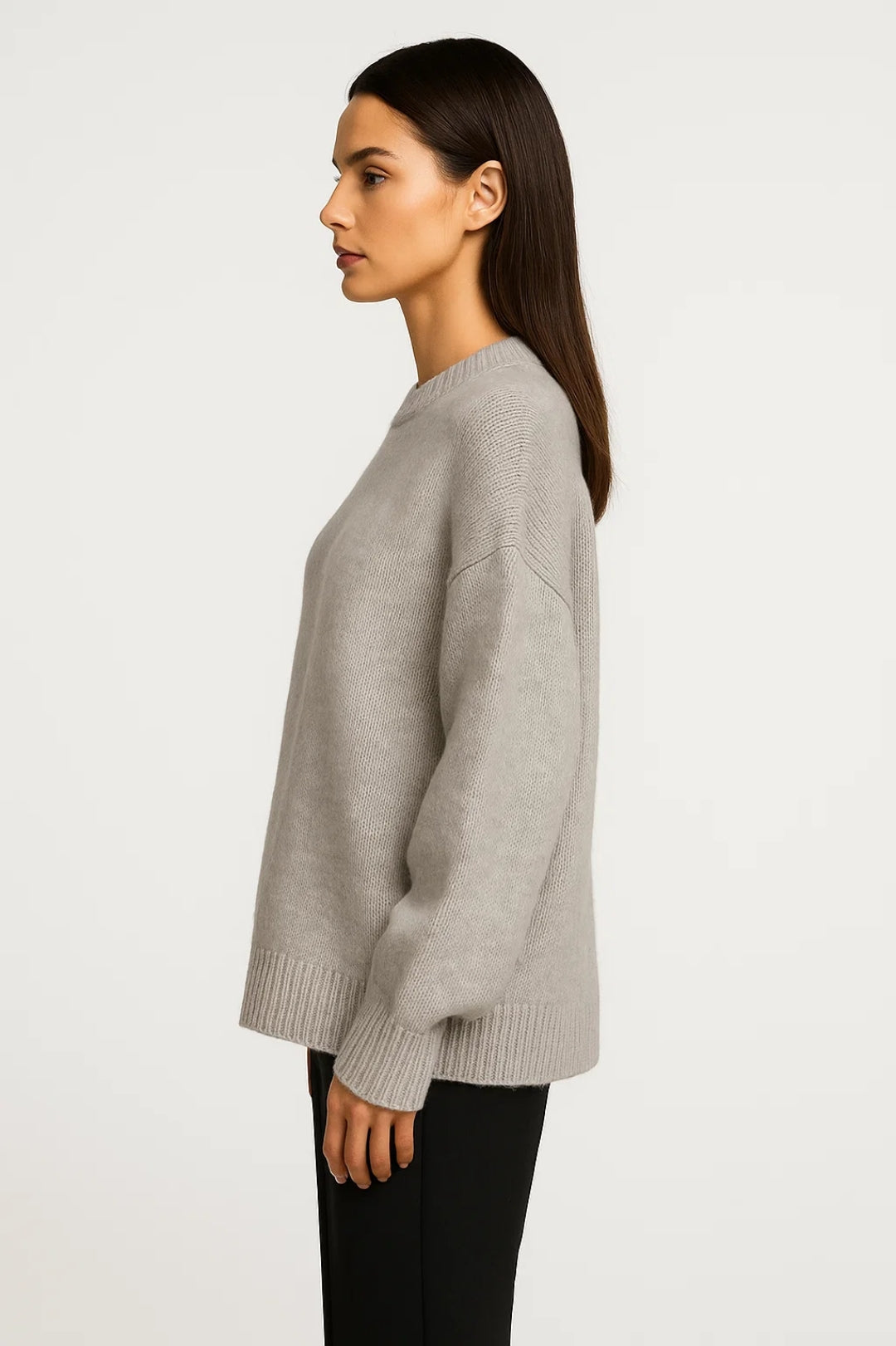 Oriana Damestrui | Oversized | Ronde Hals | Brede Ribboorden 2