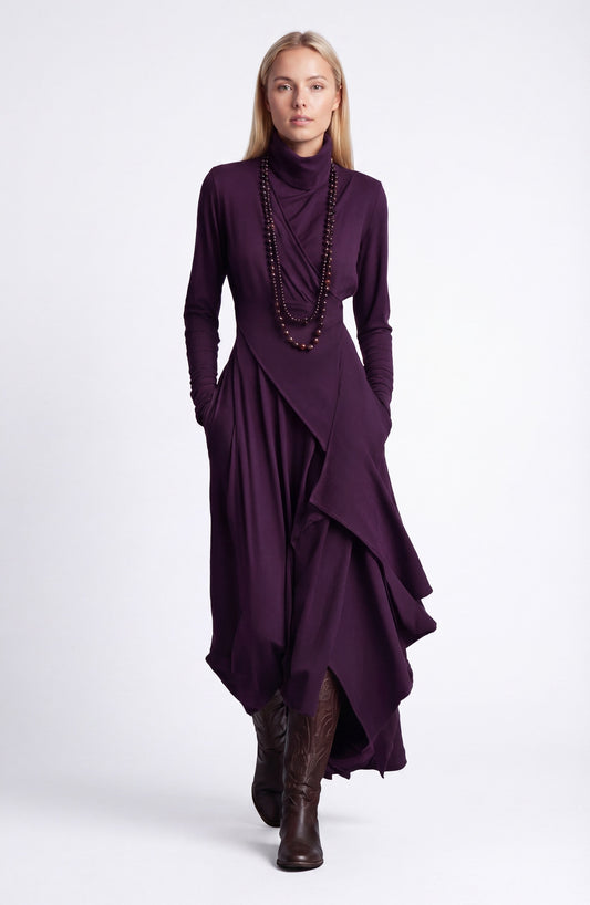 Inès Dames Maxi Jurk | Elegant Zwart Design | Tijdloze Stijl