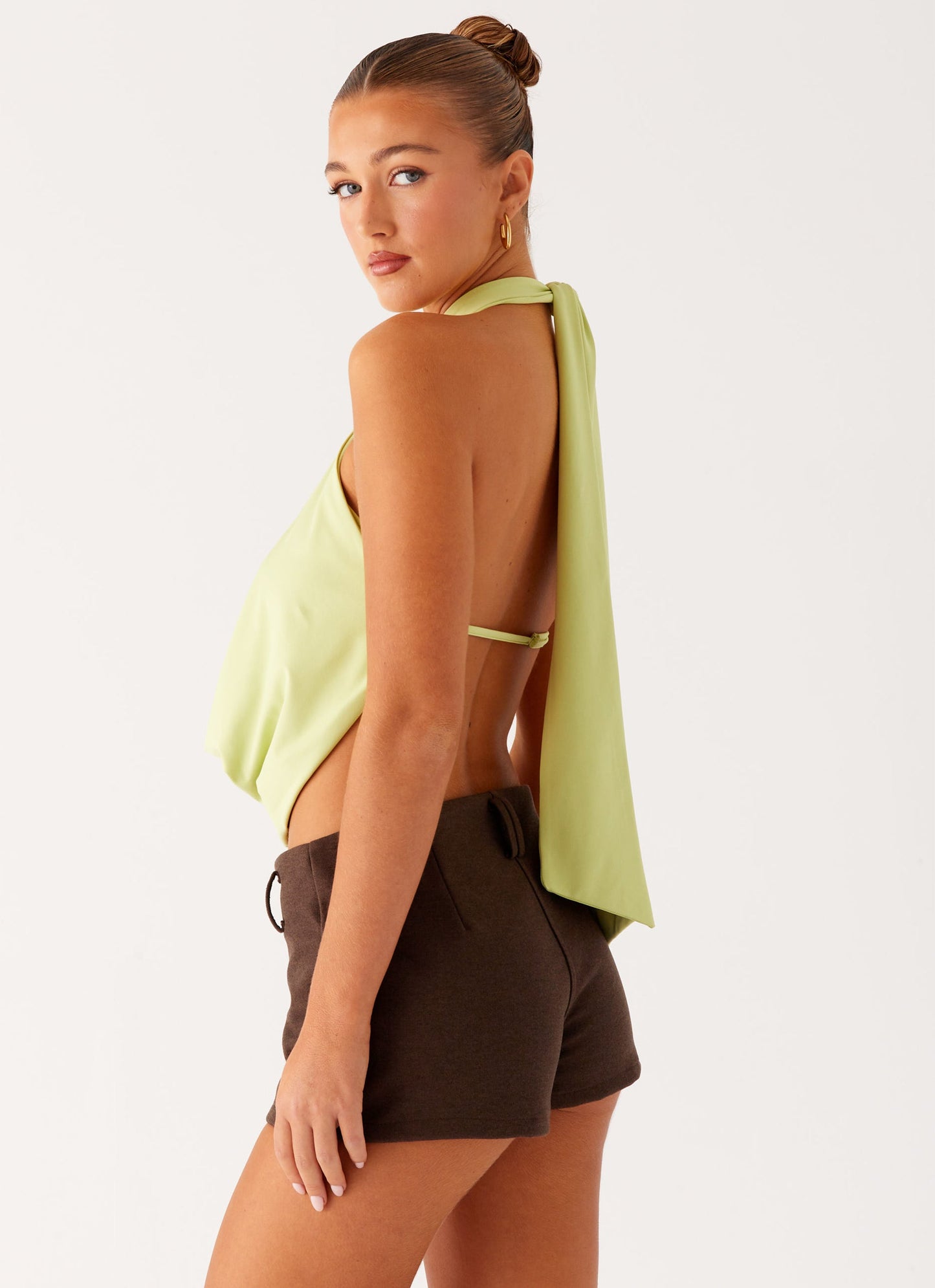 Aurelia Cowl Top – Dames Top met Verstelbare Bandjes en Zachte Drapering 7