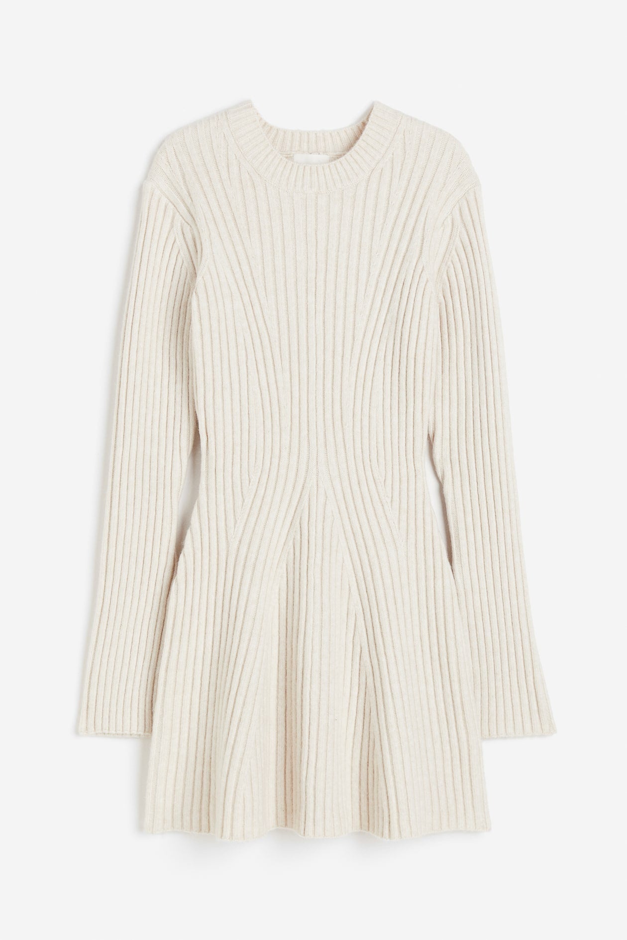 Pia Dames Jurk | A-lijn | Gebreid | Luxe Materiaal 7