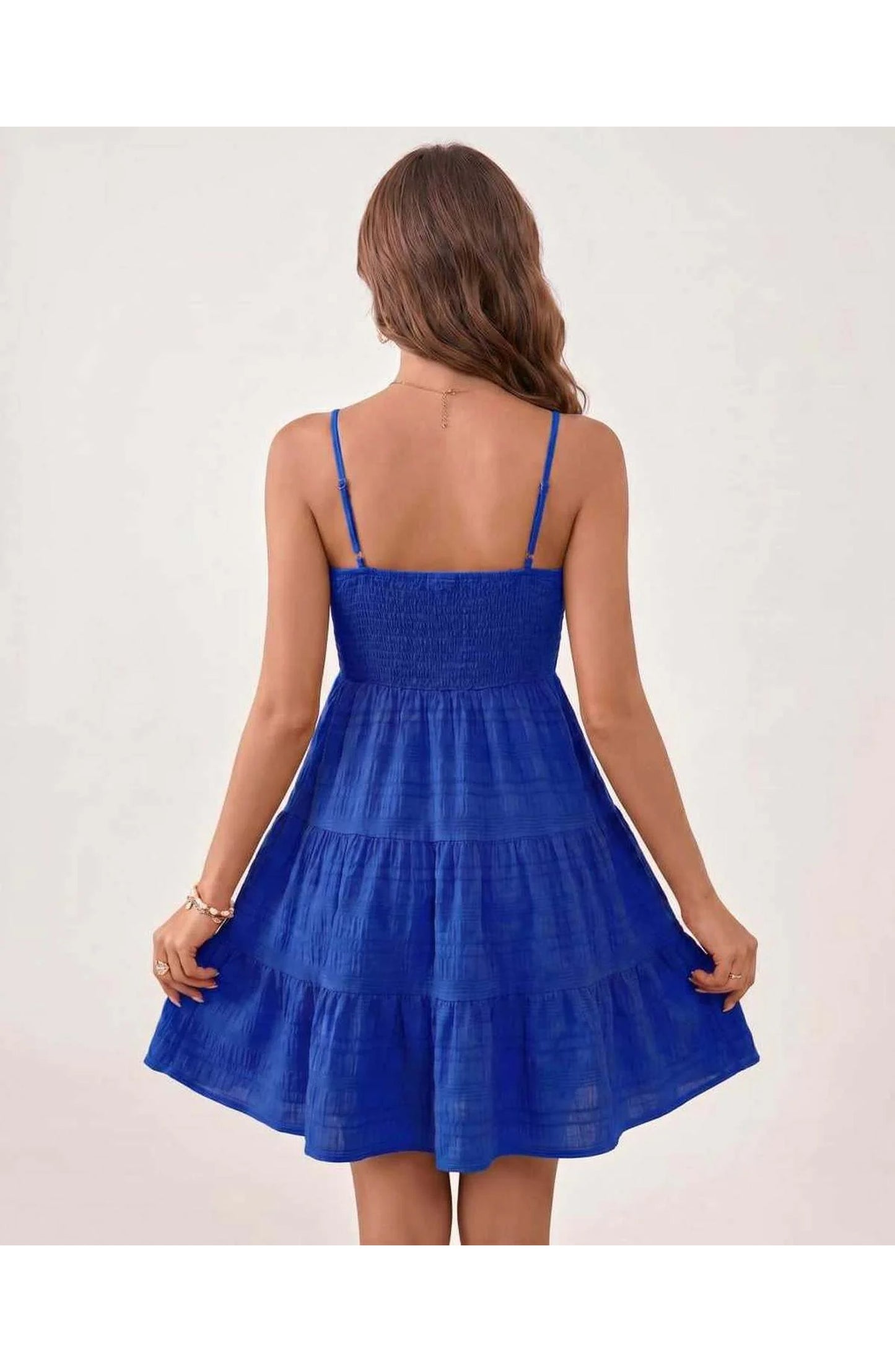 Tatienne Women's Mini Dress | Square Neck | Spaghetti Straps