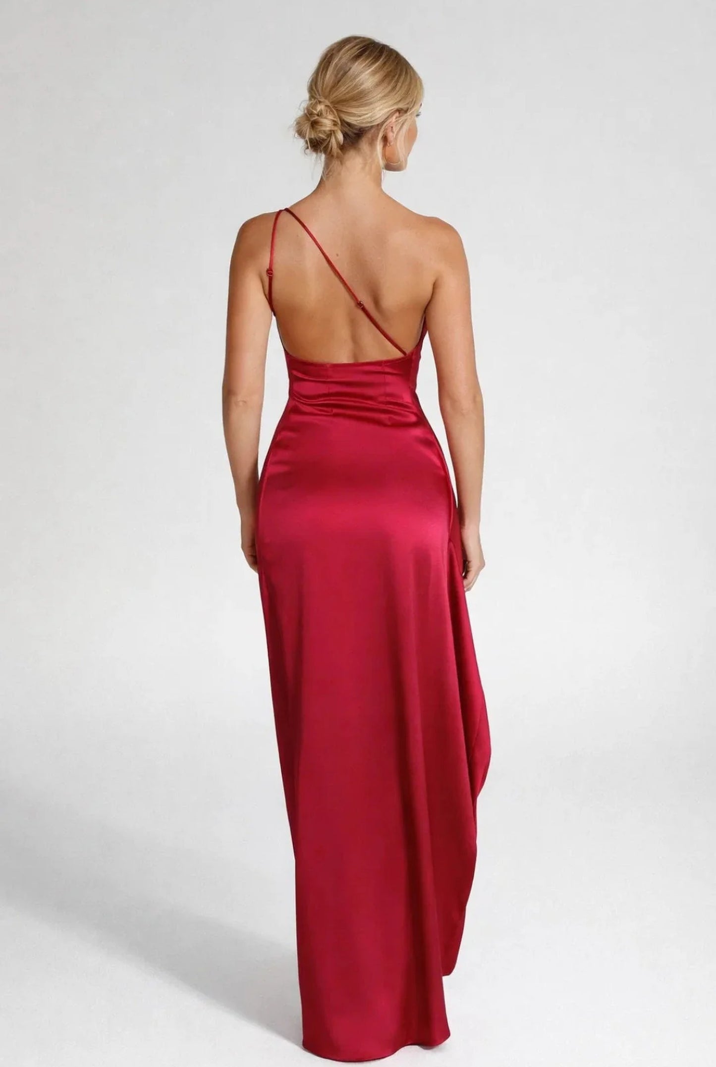Mimi Dames Maxi Dress | One Shoulder | Open Back