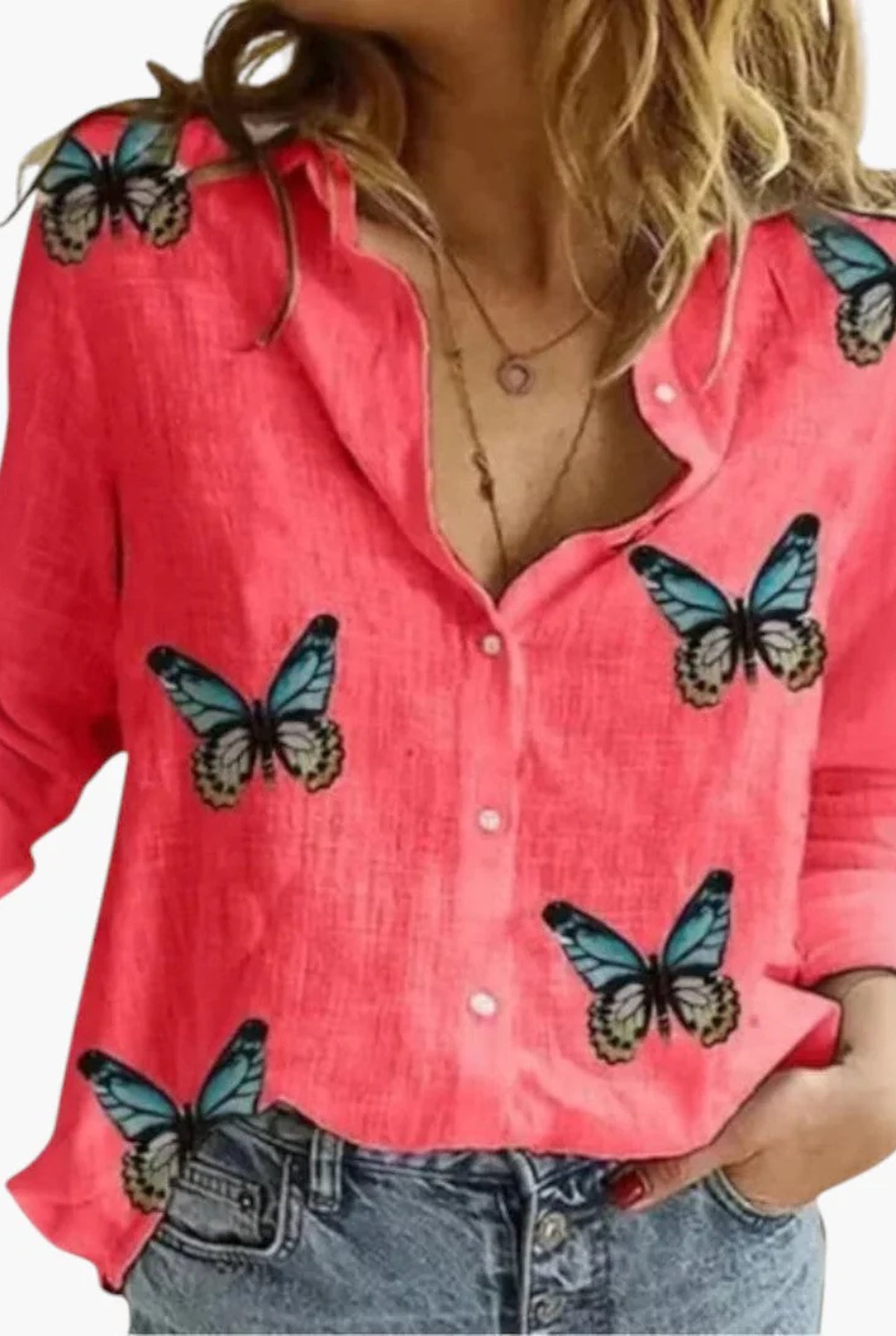 Doulceline Dames Blouse | Patronen | Overhemdkraag