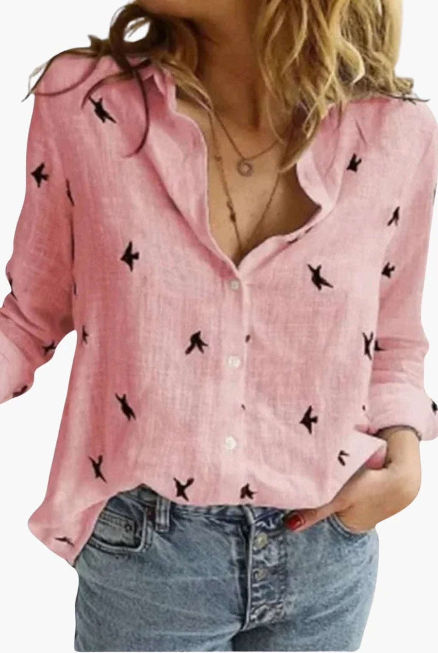Doulceline Dames Blouse | Patronen | Overhemdkraag