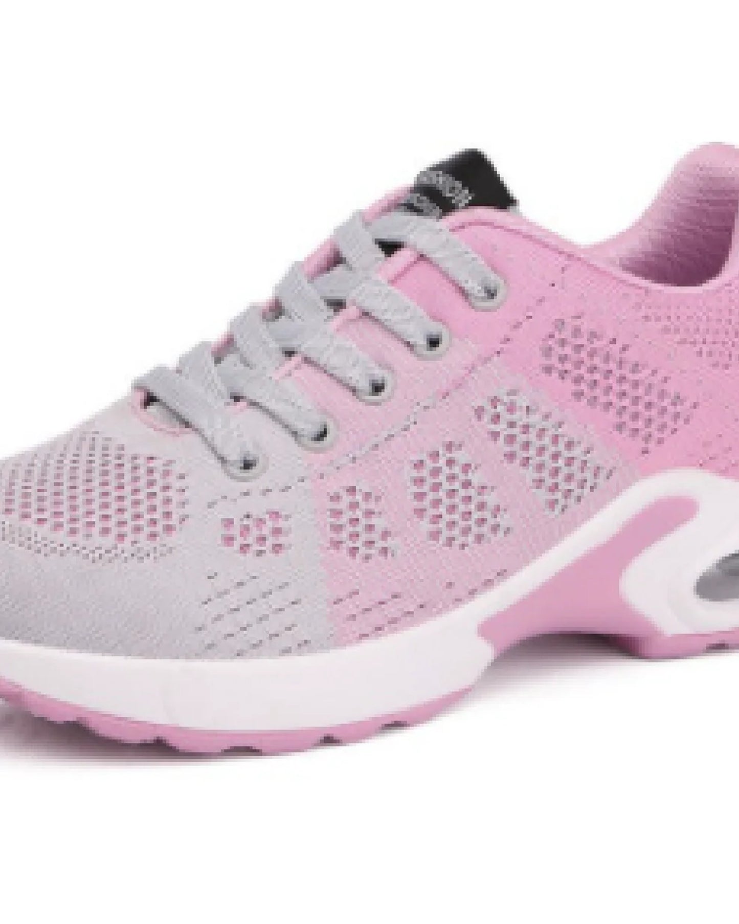 Caterina dames-sneakers | Mesh-overdel | Kontrastfarvet sål