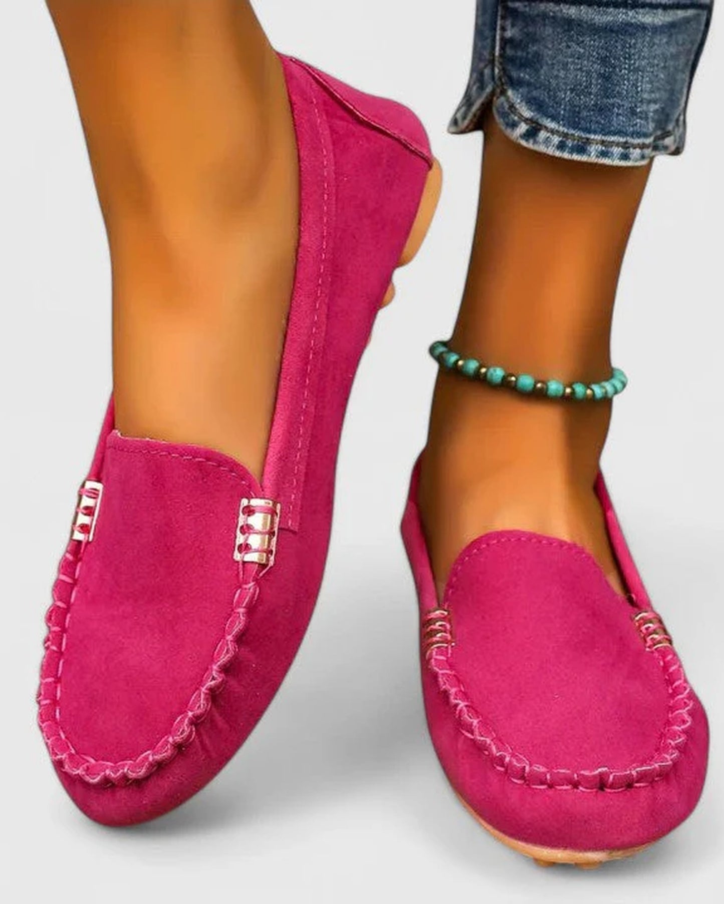 Émilienne dames loafers | Dekoreret metaldetalje