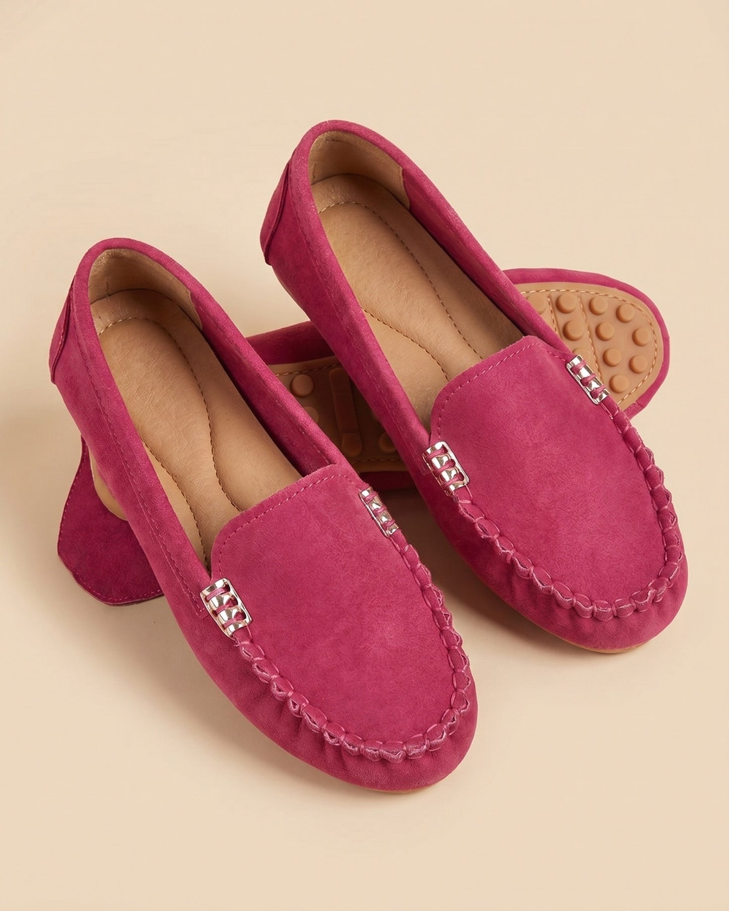 Émilienne dames loafers | Dekoreret metaldetalje