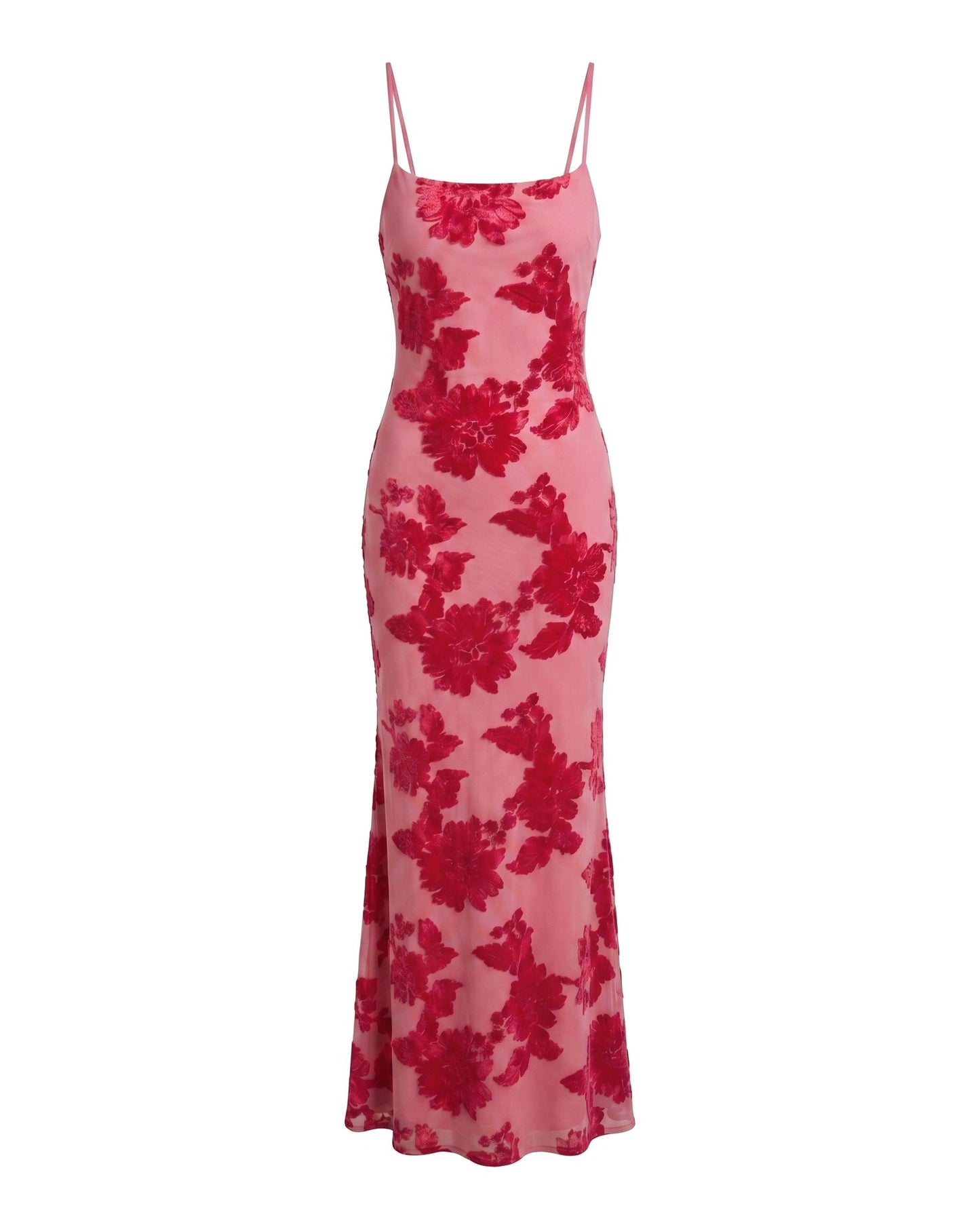 Miriam Dames Maxi Jurk | Vierkante Hals | Bloemenprint