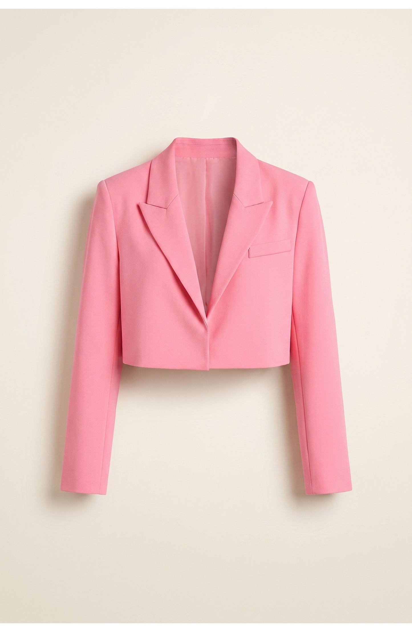 Paulette Dames Blazer | Cropped Lengte | Revers Kraag