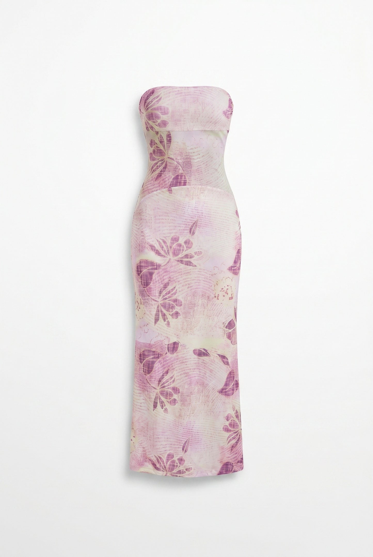 Antoinette Women's Maxi Dress | Strapless | Floral Print