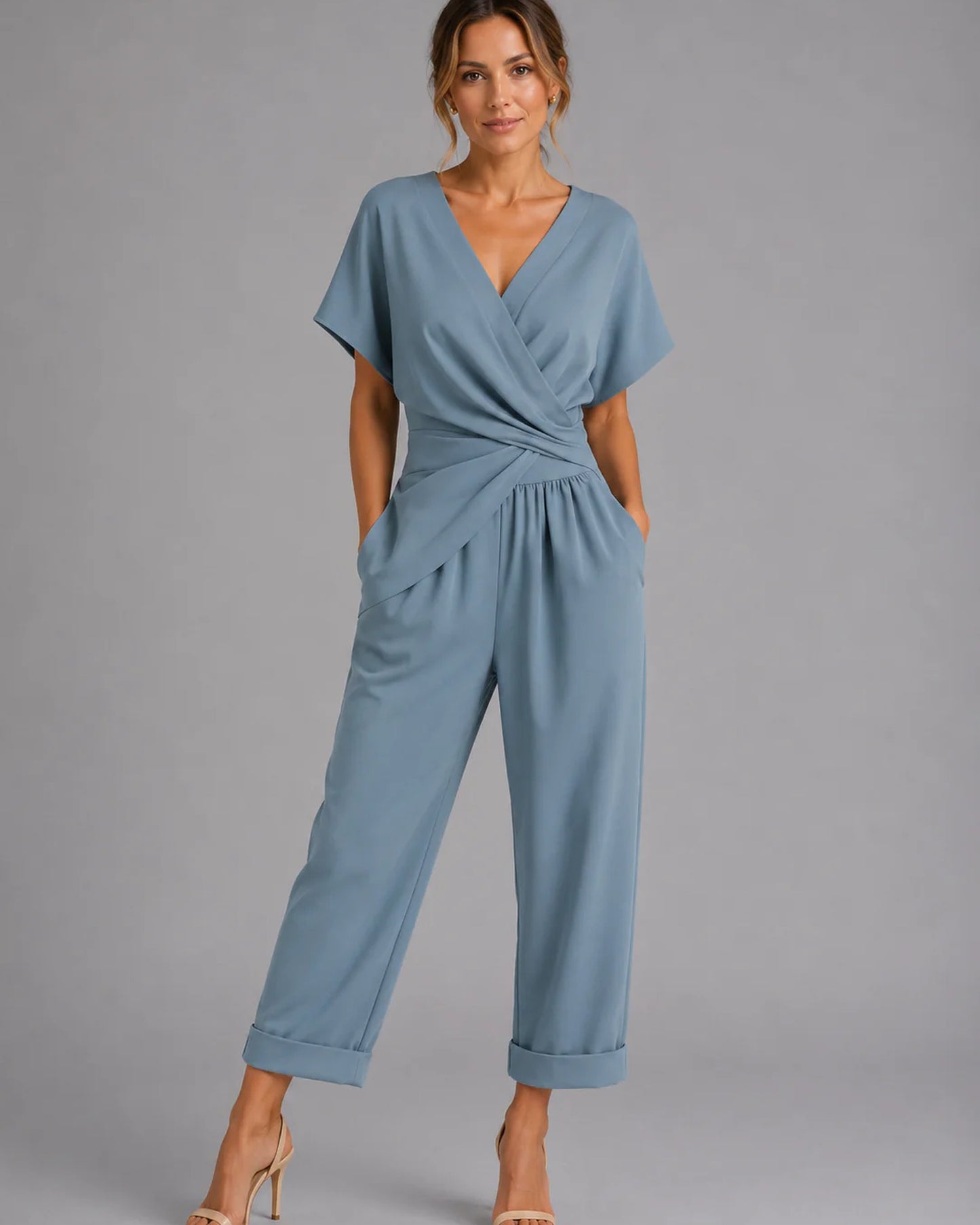 Annalisa Dames Co-Ord Set | Wikkeldesign | Wijde Broek