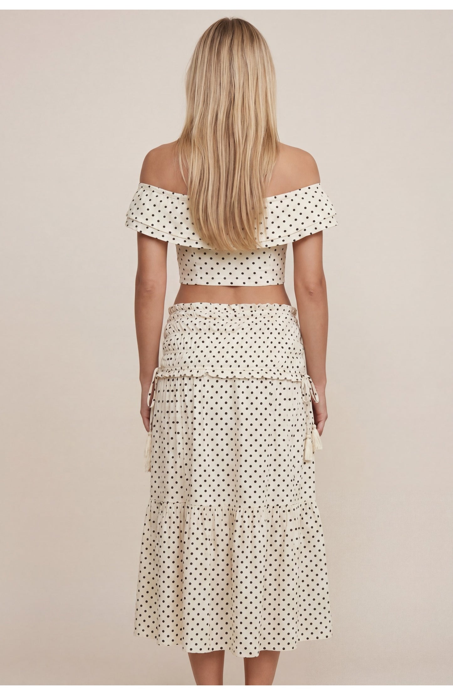 Sabine Women's Co-Ord | Elegant Fit | Polka Dot