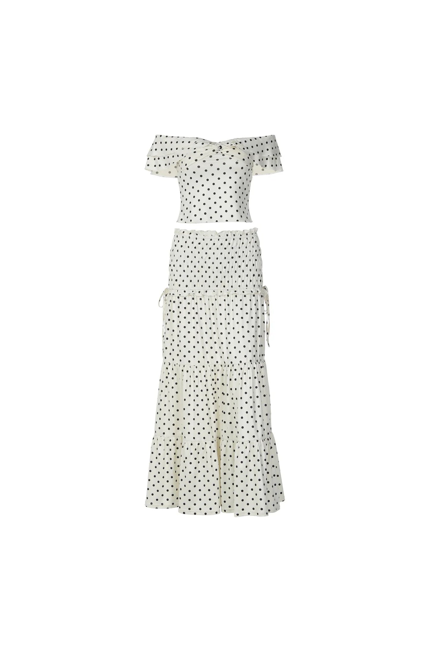Sabine Women's Co-Ord | Elegant Fit | Polka Dot
