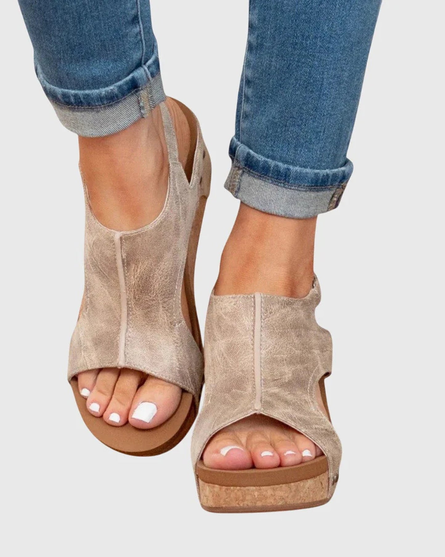 Claudine Dames Sandalen | Hoge Enkelbedeking | Hoge Hak