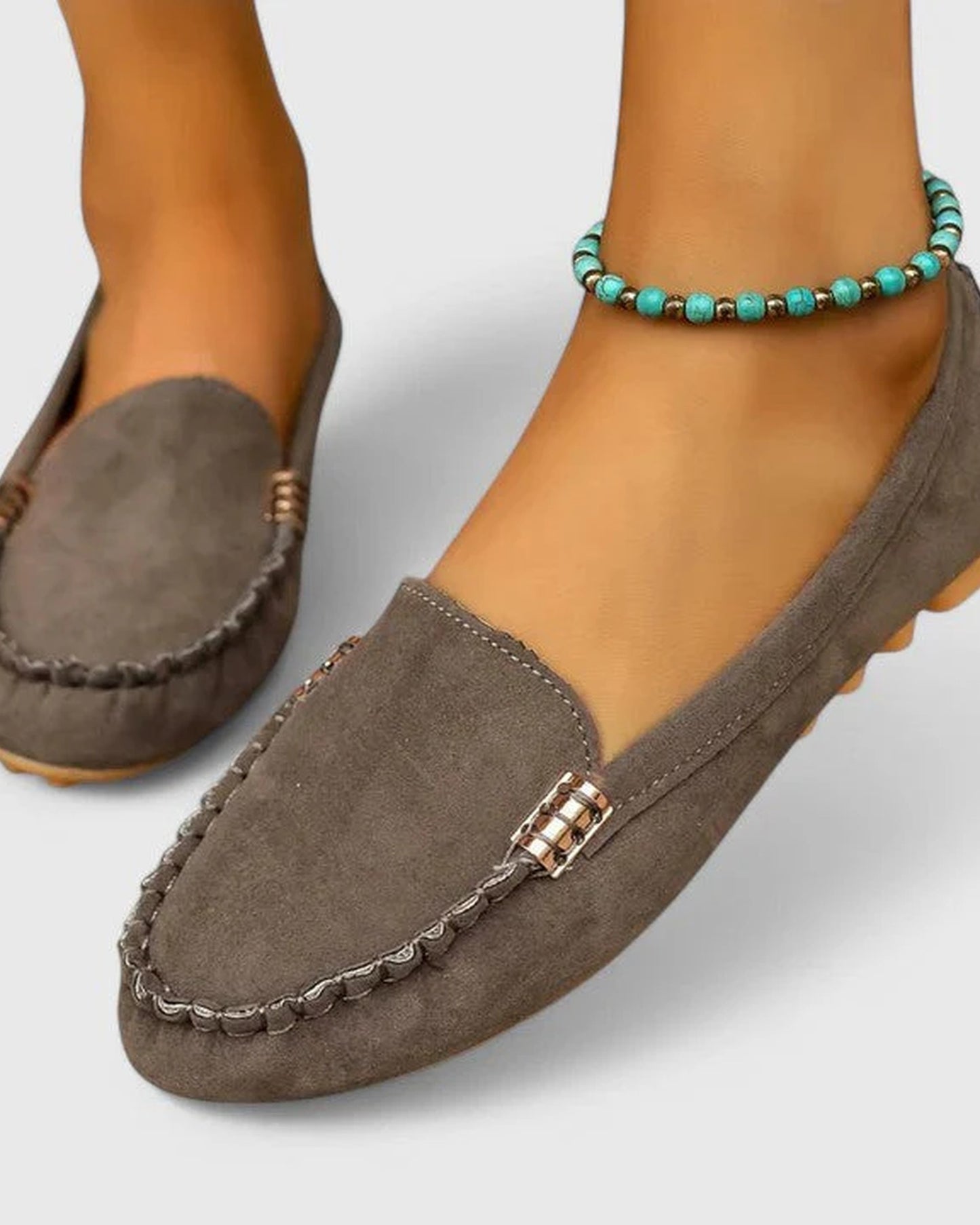 Émilienne dames loafers | Dekoreret metaldetalje
