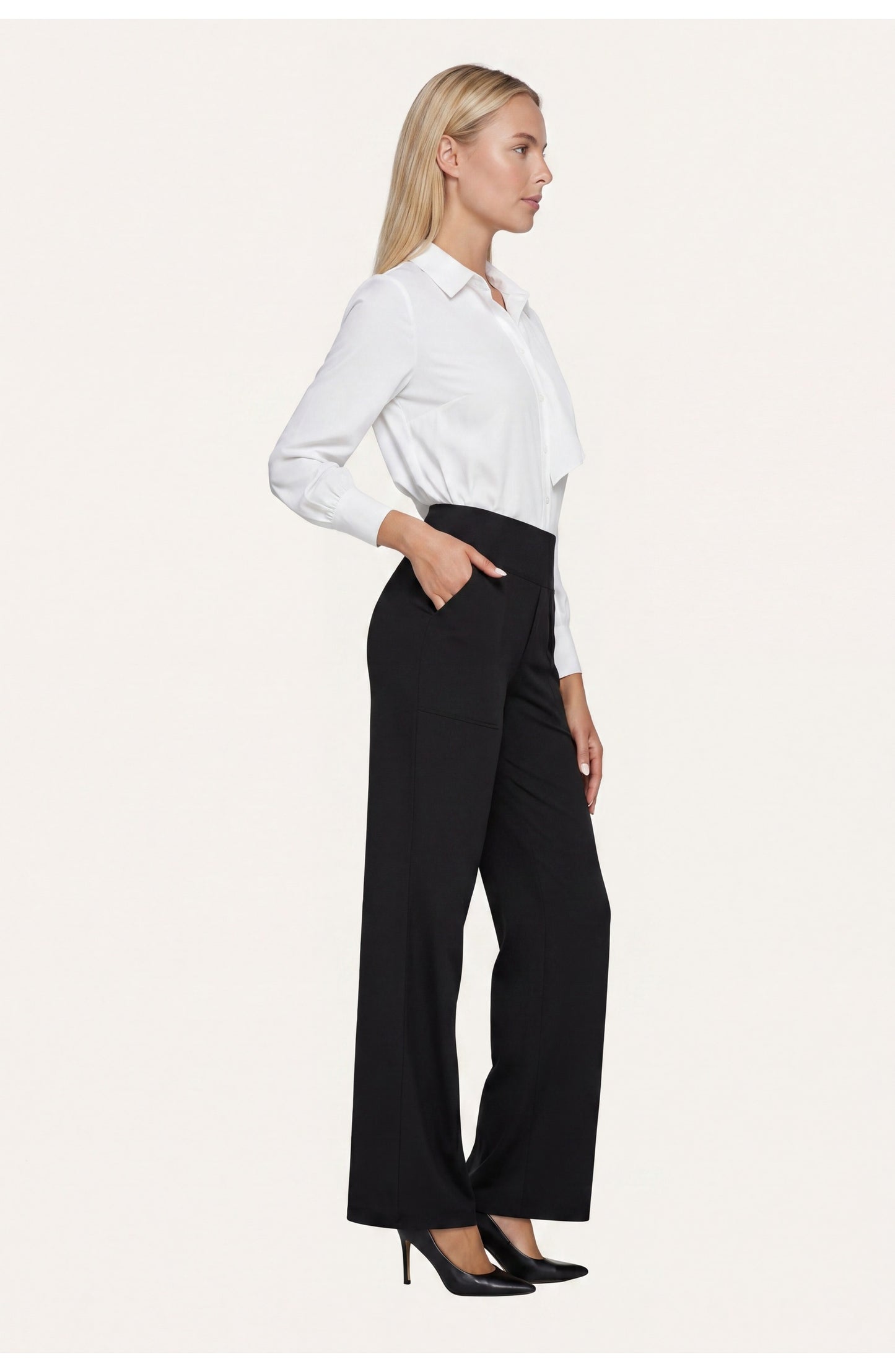 Rosalie Women's Pants | Wide Legs | High Waist