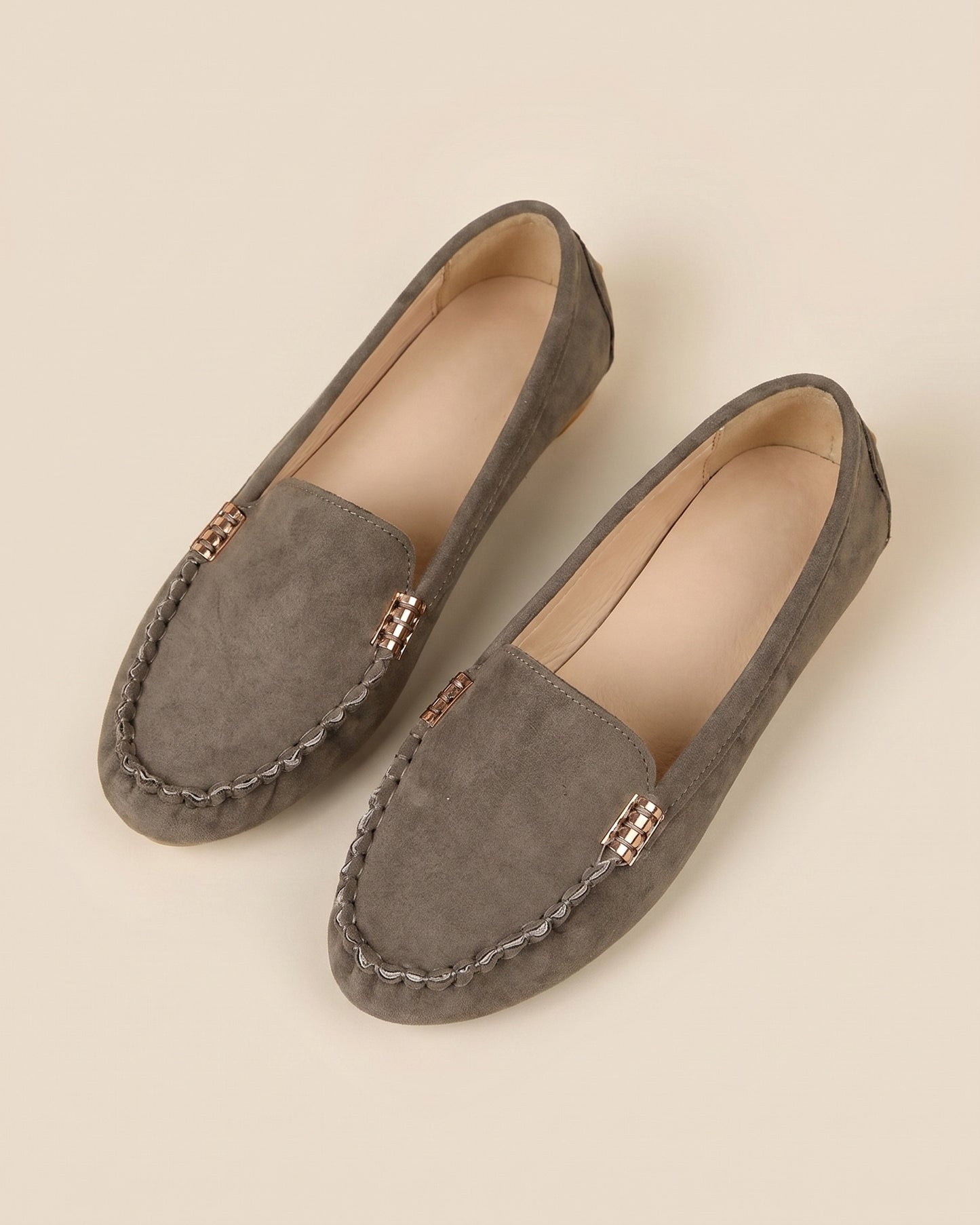 Émilienne dames loafers | Dekoreret metaldetalje