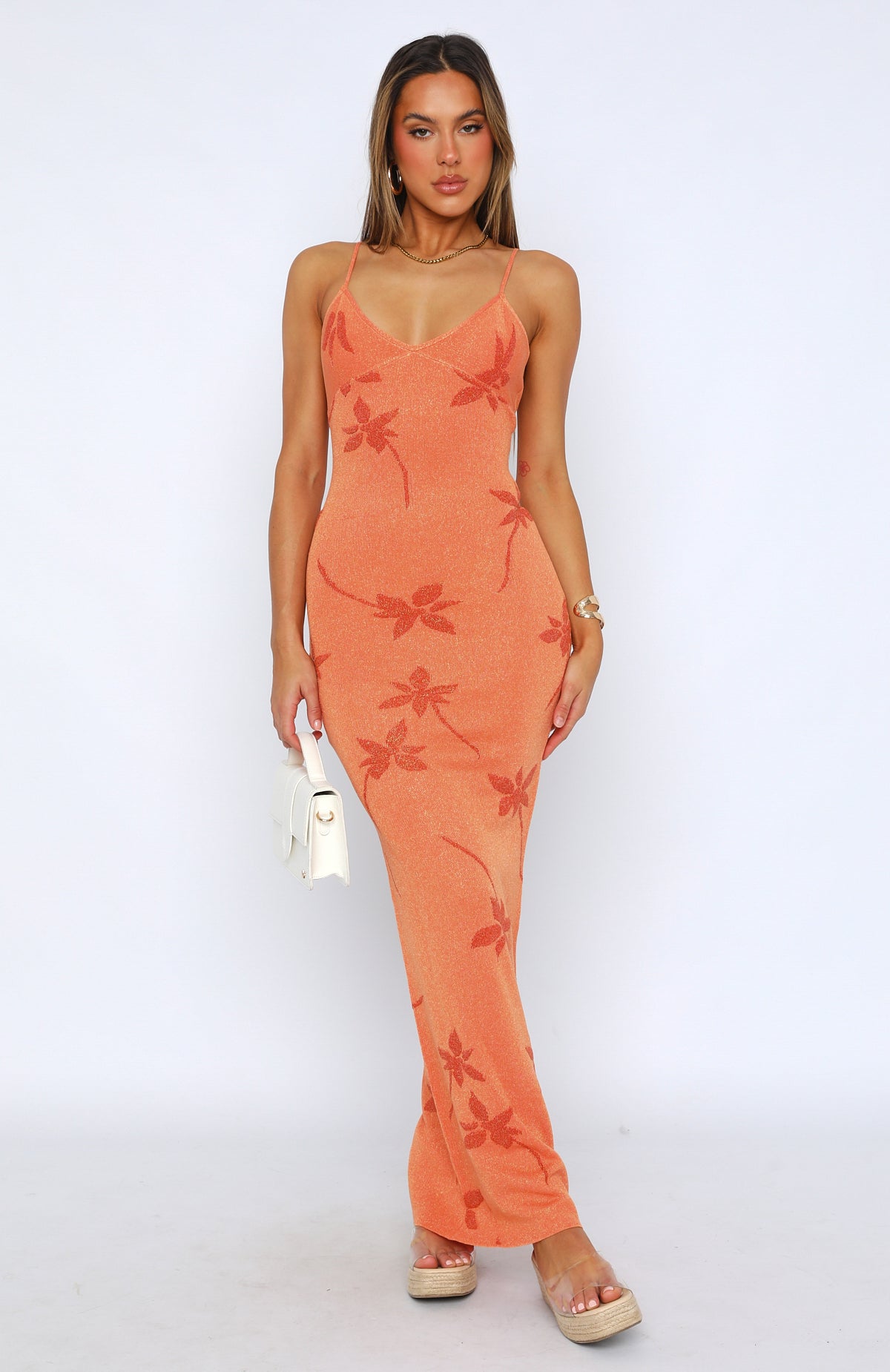 Tindra Maxi Jurk | Elegante Lange Snit Met Lage Rug 1