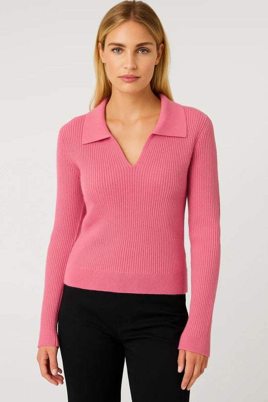 Tindra Trui | Geribd Design Met V-Hals Voor Dames 2