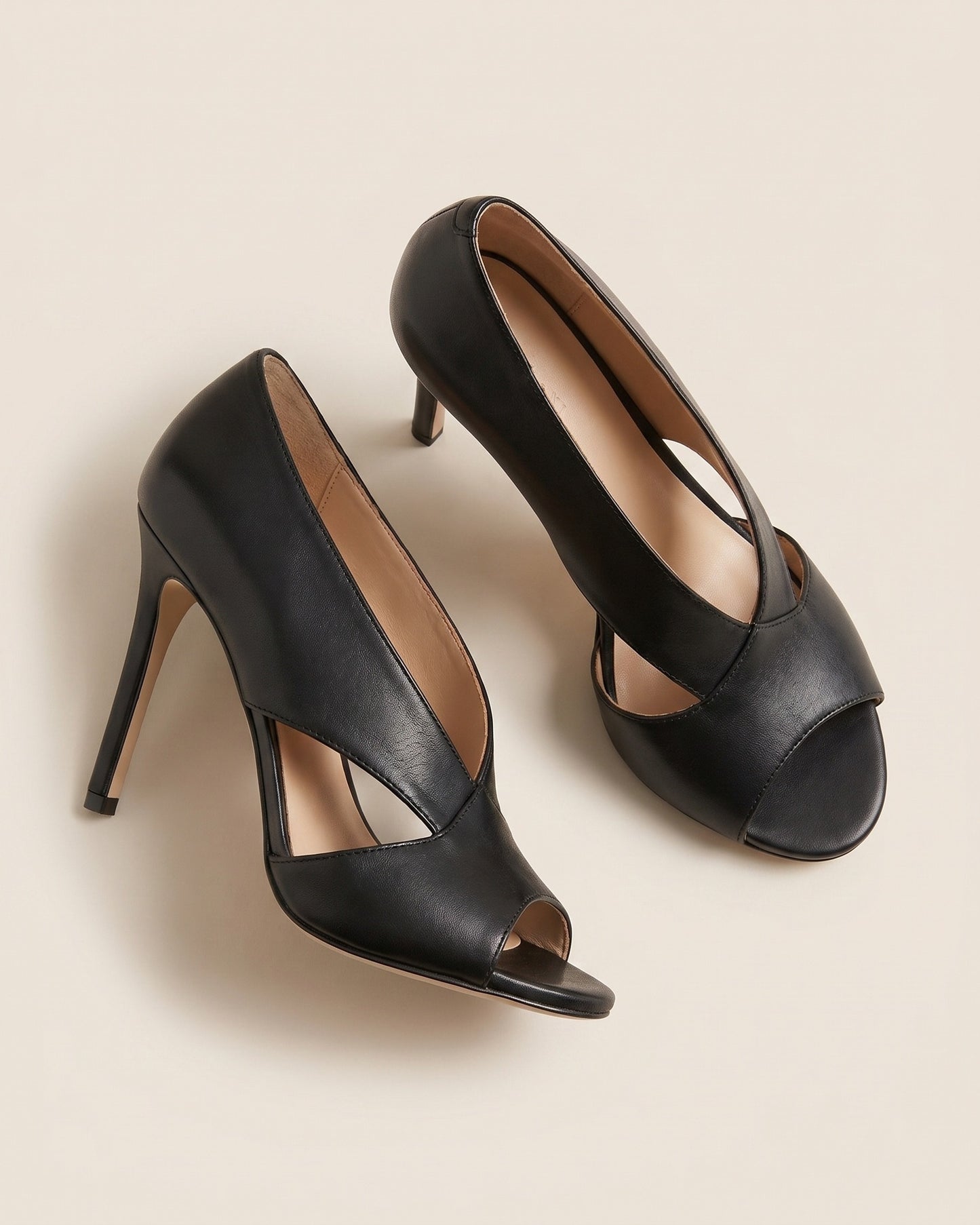 Tiphaine Ladies Sandals | Crossover Straps | Peeptoe