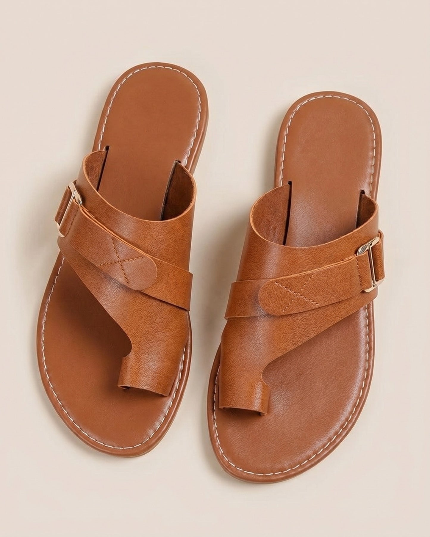 Vanessa Dames Sandalen | Gekruiste Bandjes | Met Gesp
