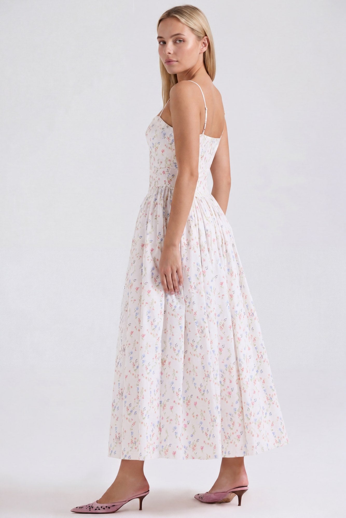 Gisèle Dames Maxi Jurk | Shaping Effect | Bloemenprint