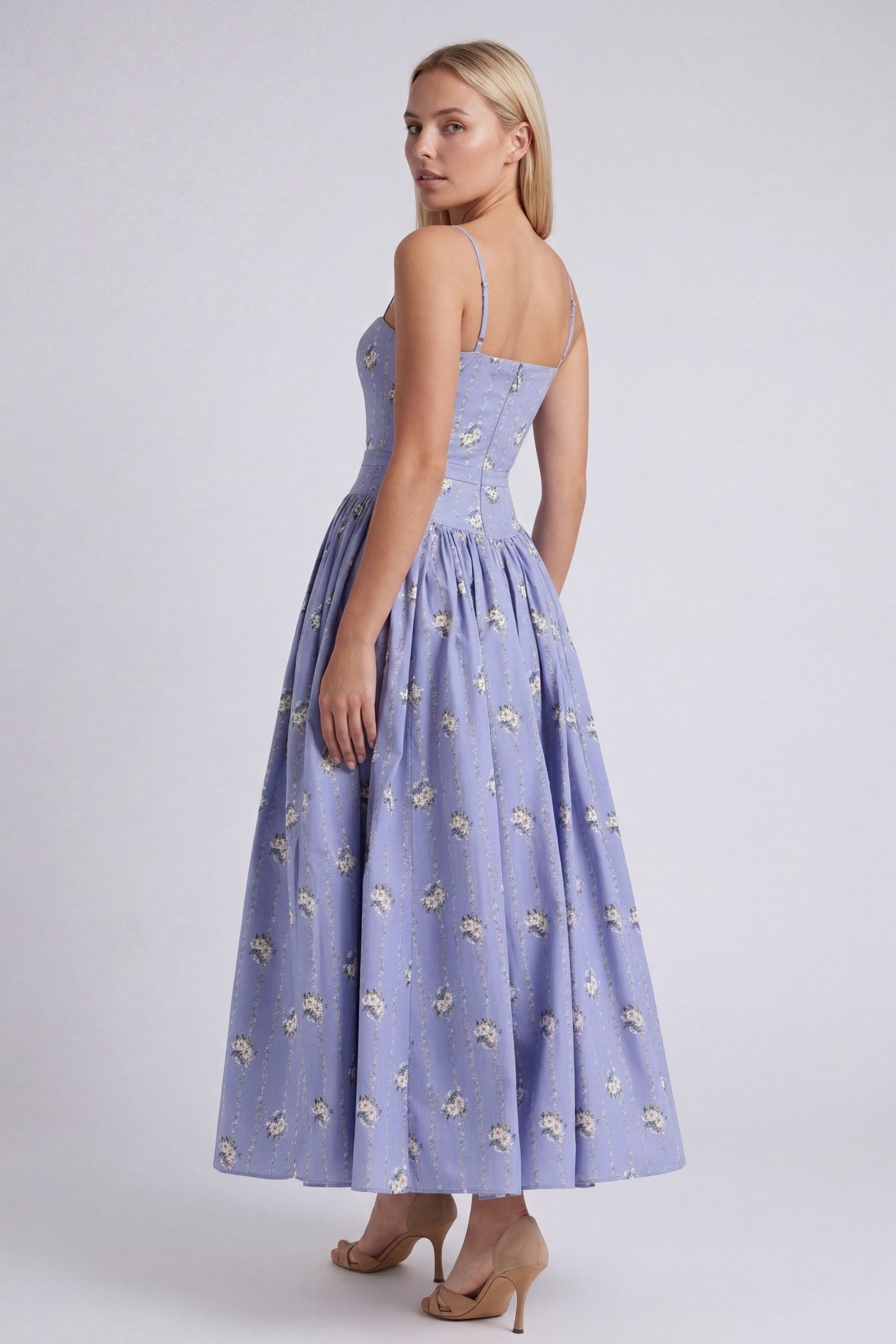 Gisèle Dames Maxi Jurk | Shaping Effect | Bloemenprint