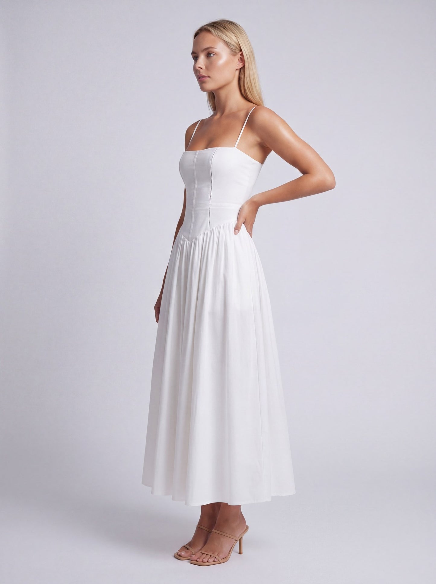 Gisèle Dames Maxi Jurk | Shaping Effect | Bloemenprint