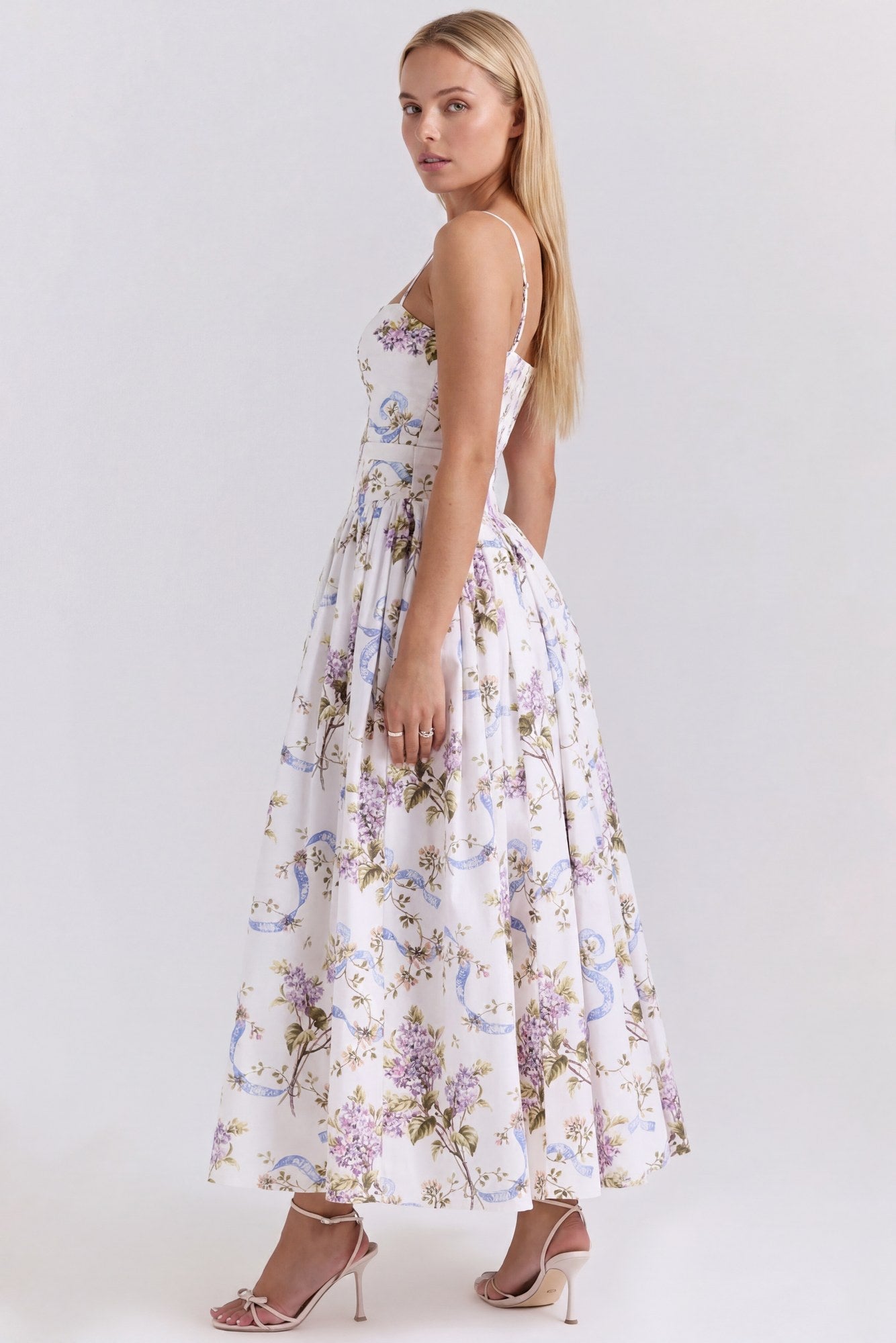 Gisèle Dames Maxi Jurk | Shaping Effect | Bloemenprint