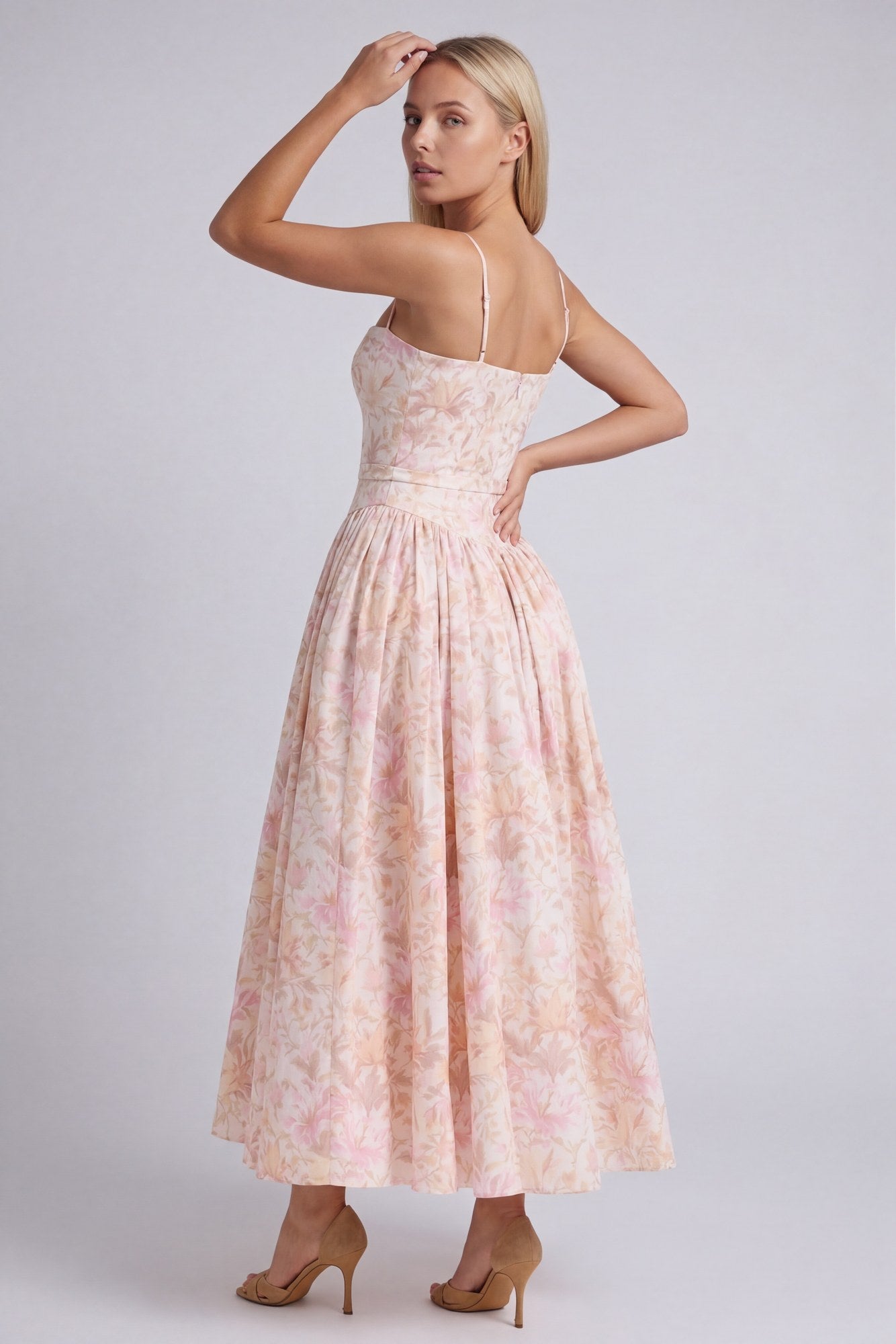 Gisèle Dames Maxi Jurk | Shaping Effect | Bloemenprint