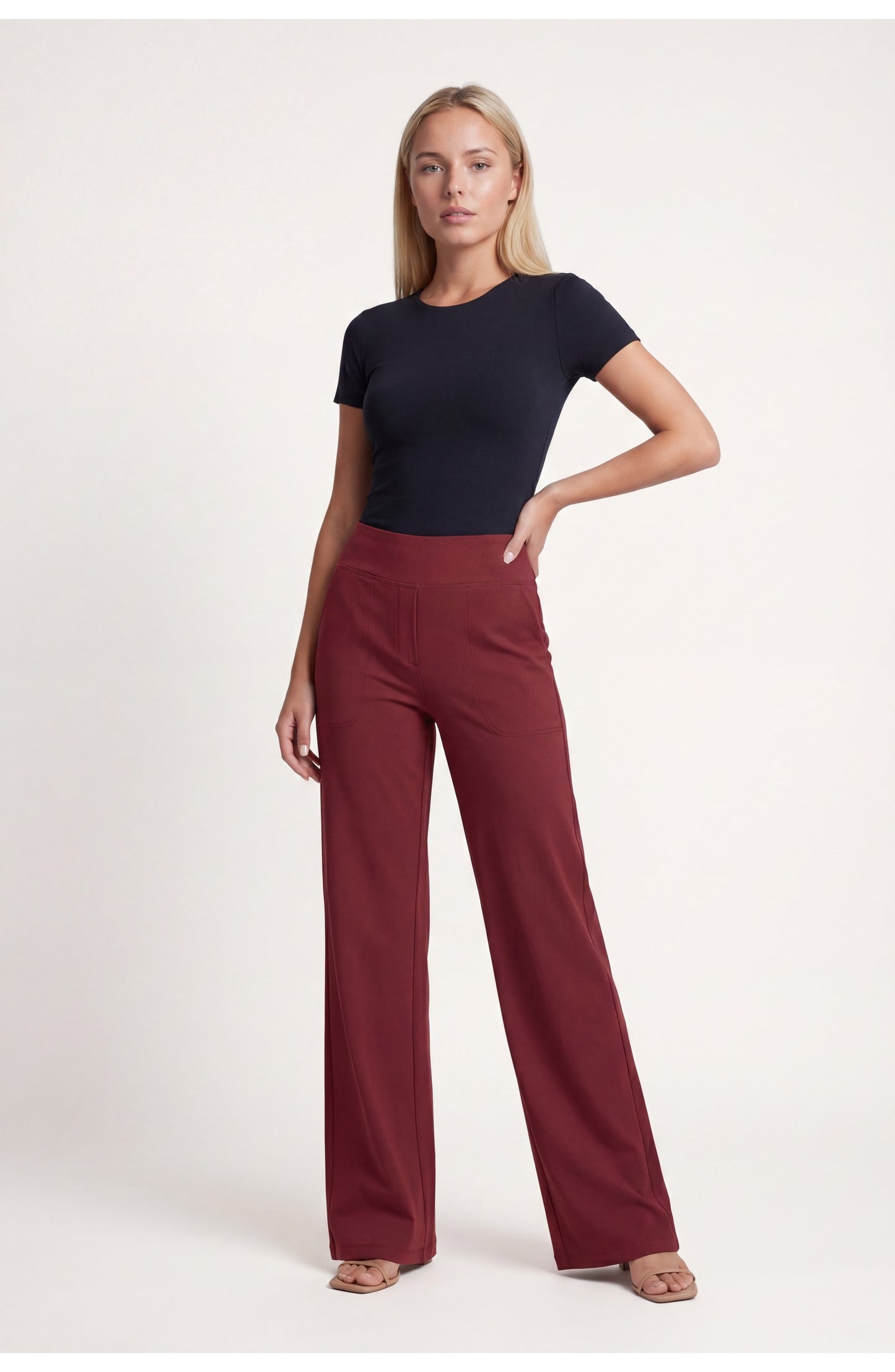 Rosalie Women's Pants | Wide Legs | High Waist