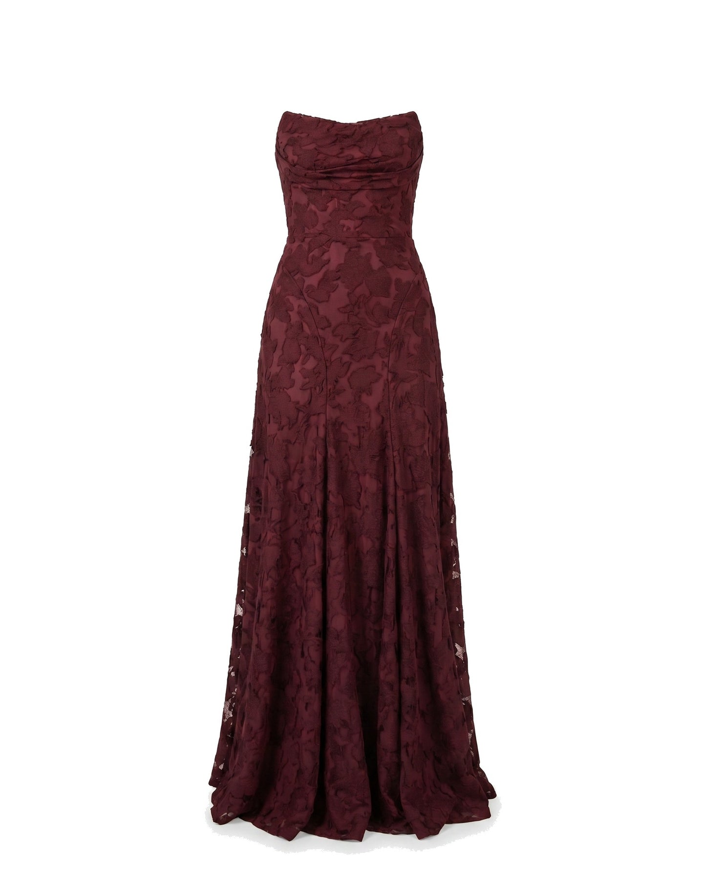 Mégane Women's Maxi Dress | Crossed Back Straps | Lace A-Line