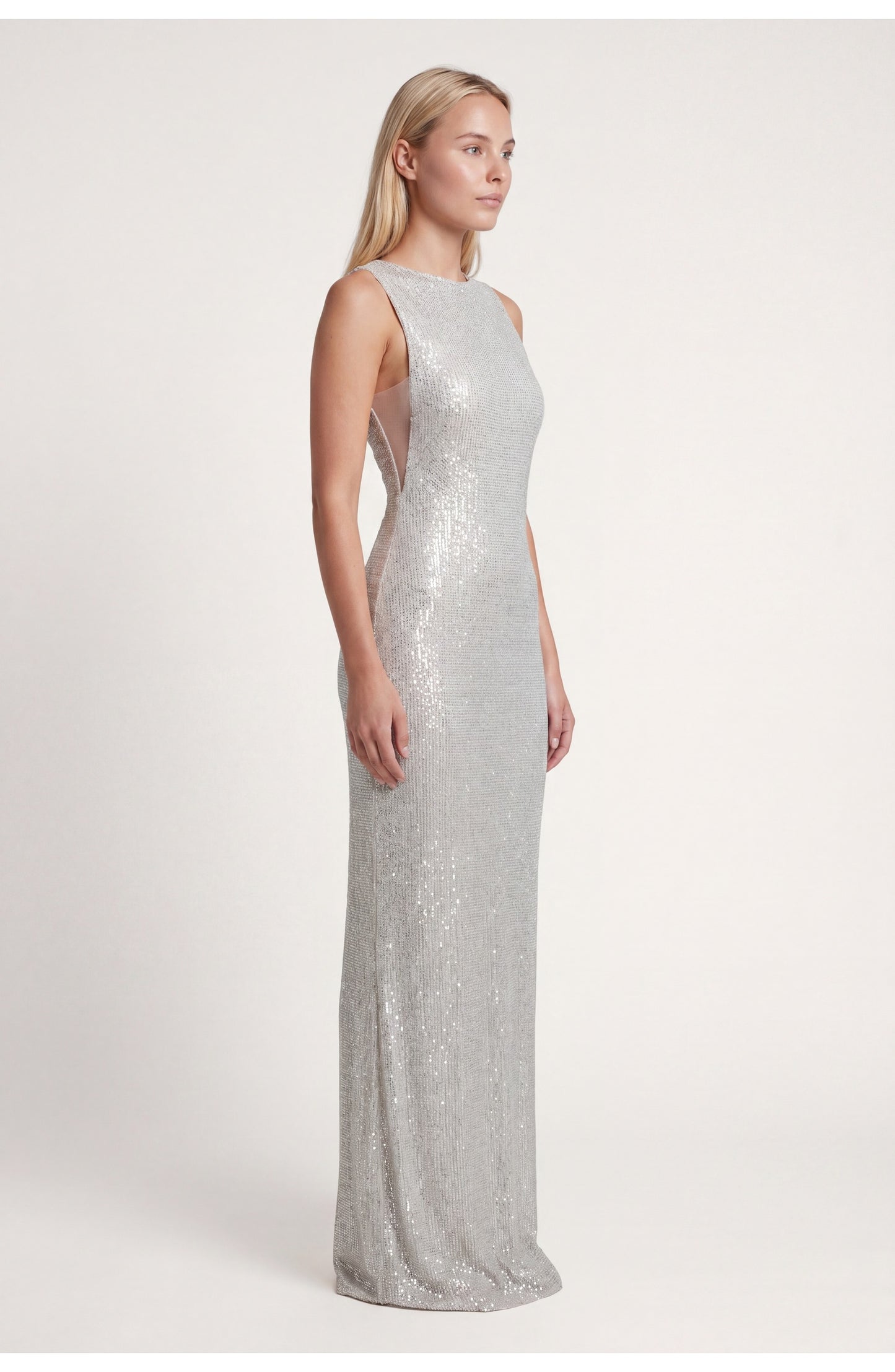 Amélie Women's Maxi Dress | Glitter | Boat Neck