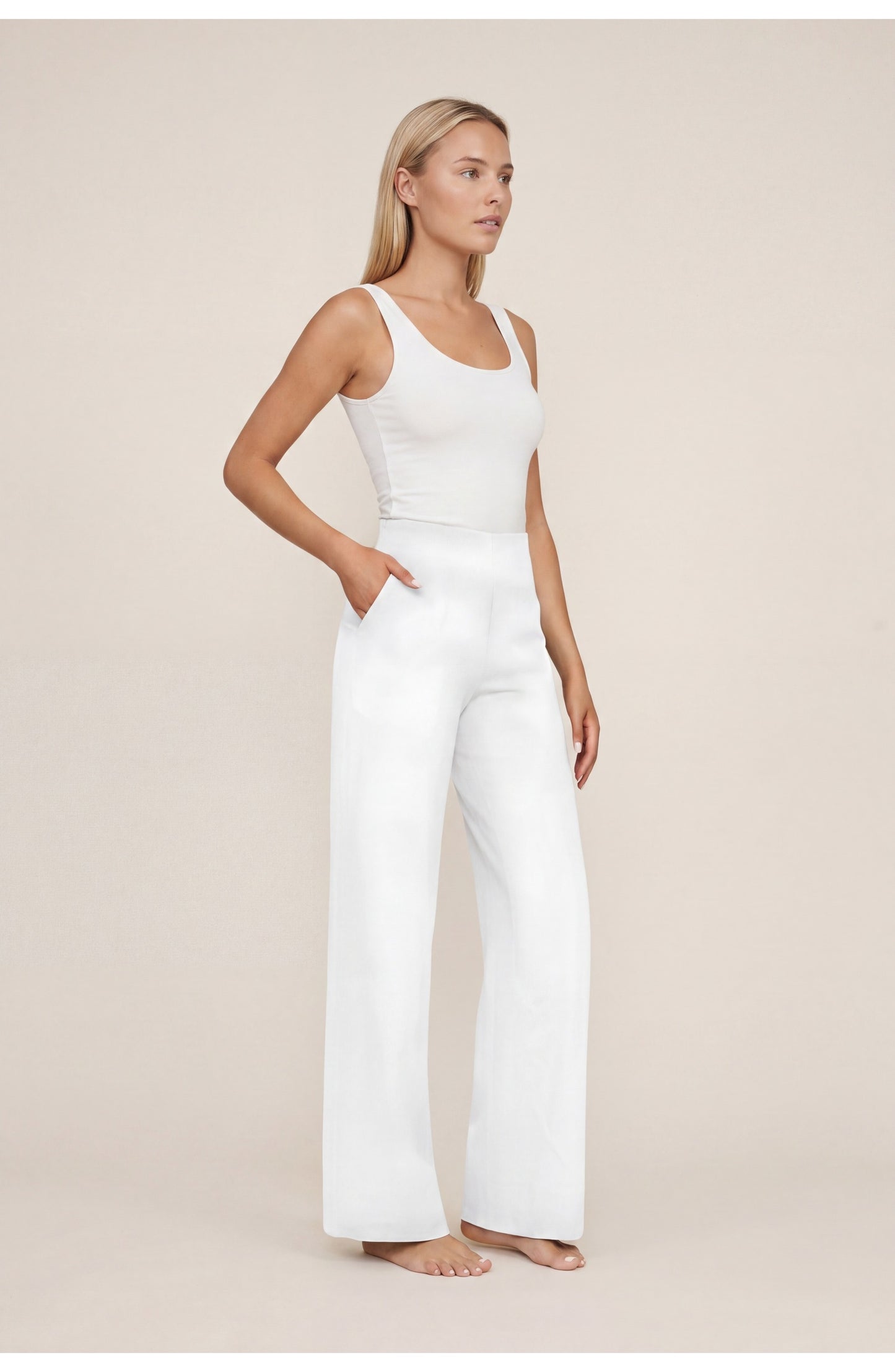 Rosalie Women's Pants | Wide Legs | High Waist
