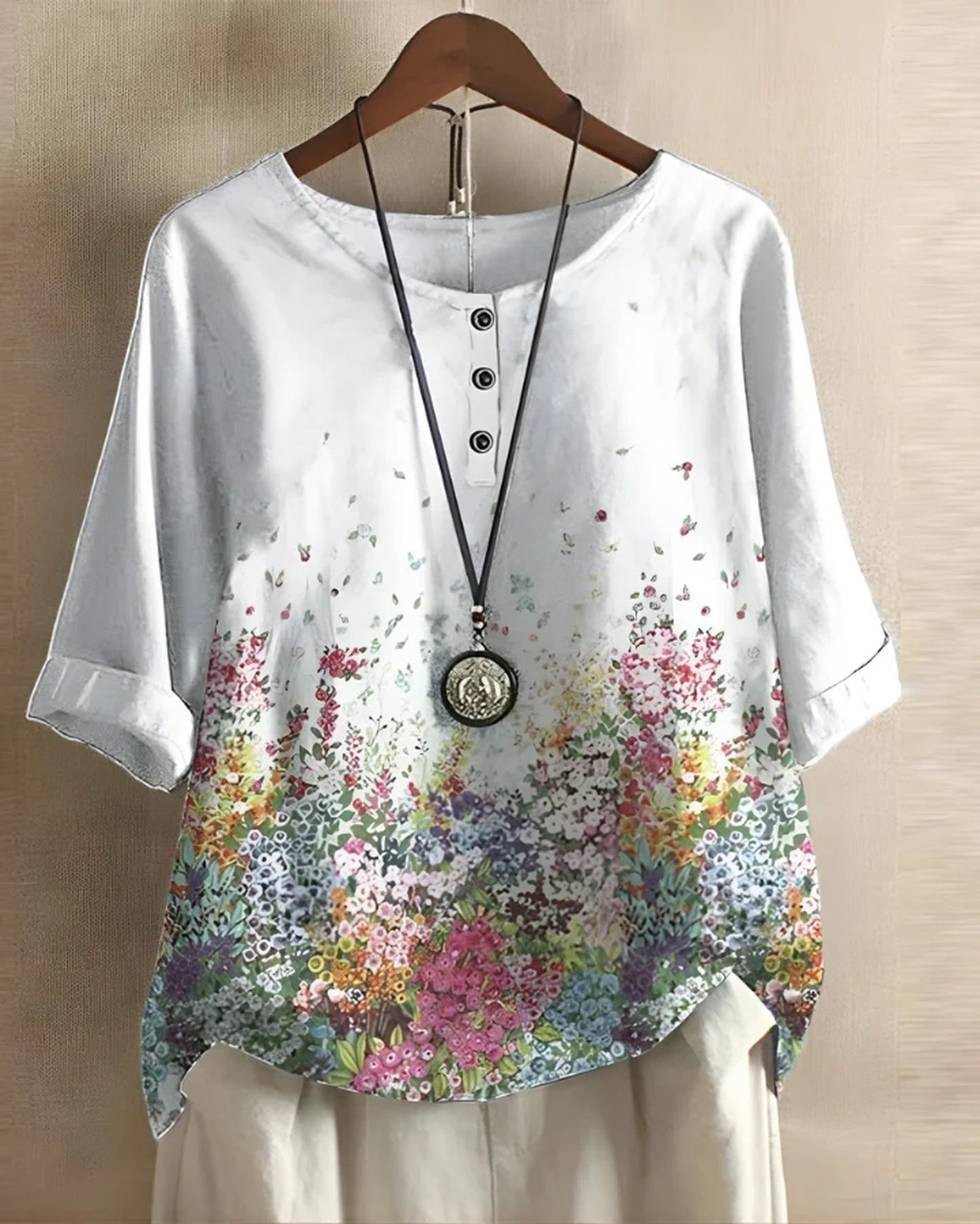 Cornelia Dames Top | Polkadot Print | Ballonmouwen