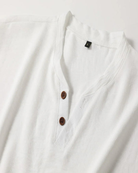 Attilio Heren Polo Shirt | V-Hals | Korte Mouwen