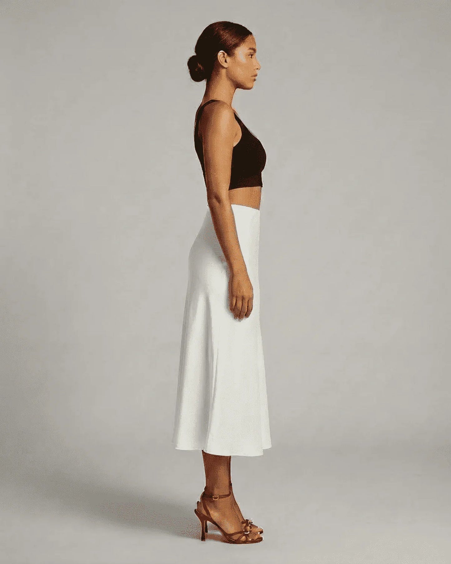 Soizic Dames Midi Rok | Midi Lengte | Uitlopende Zoom