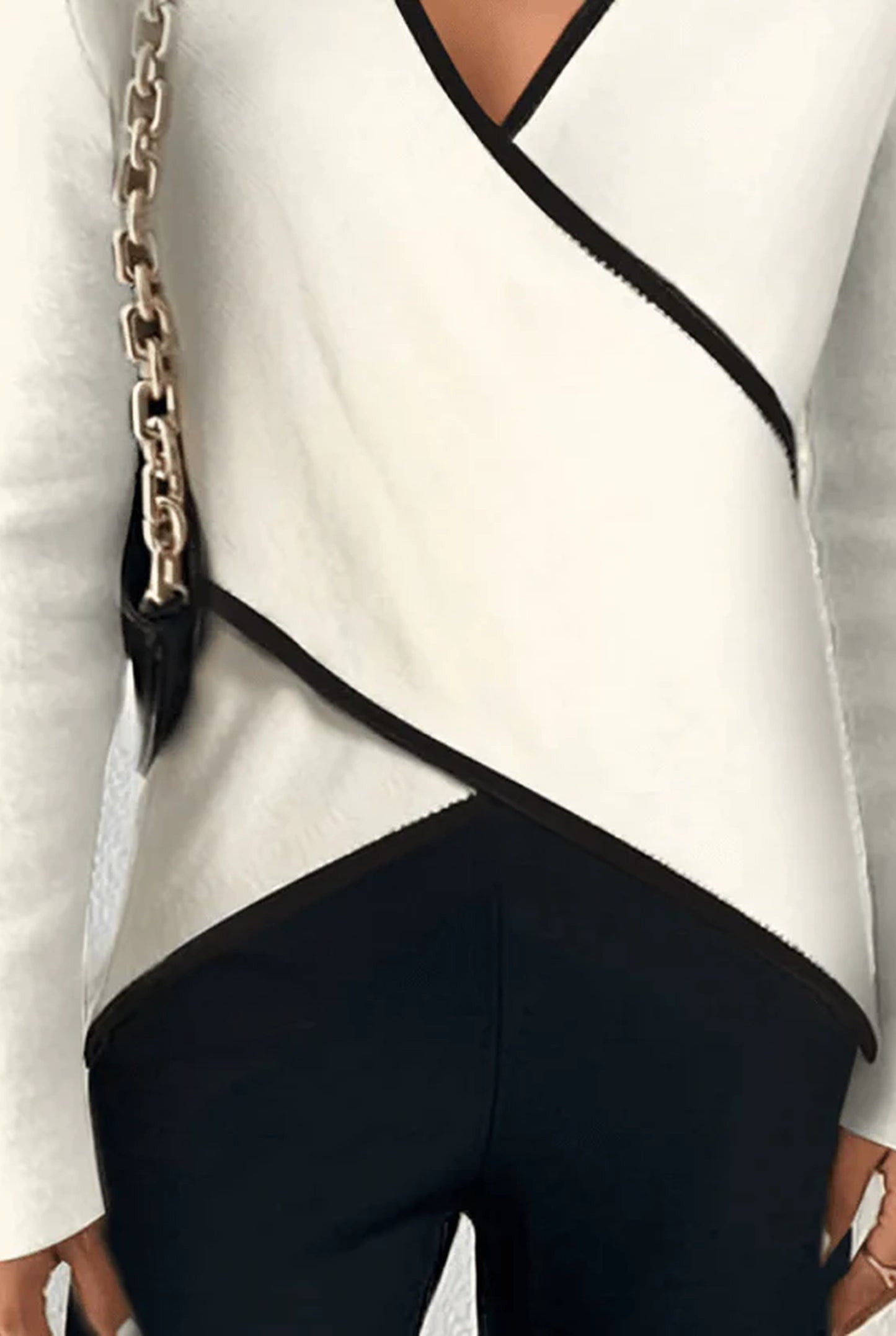 Isoline Dames Trui | Wikkeldesign | Contrast Biezen