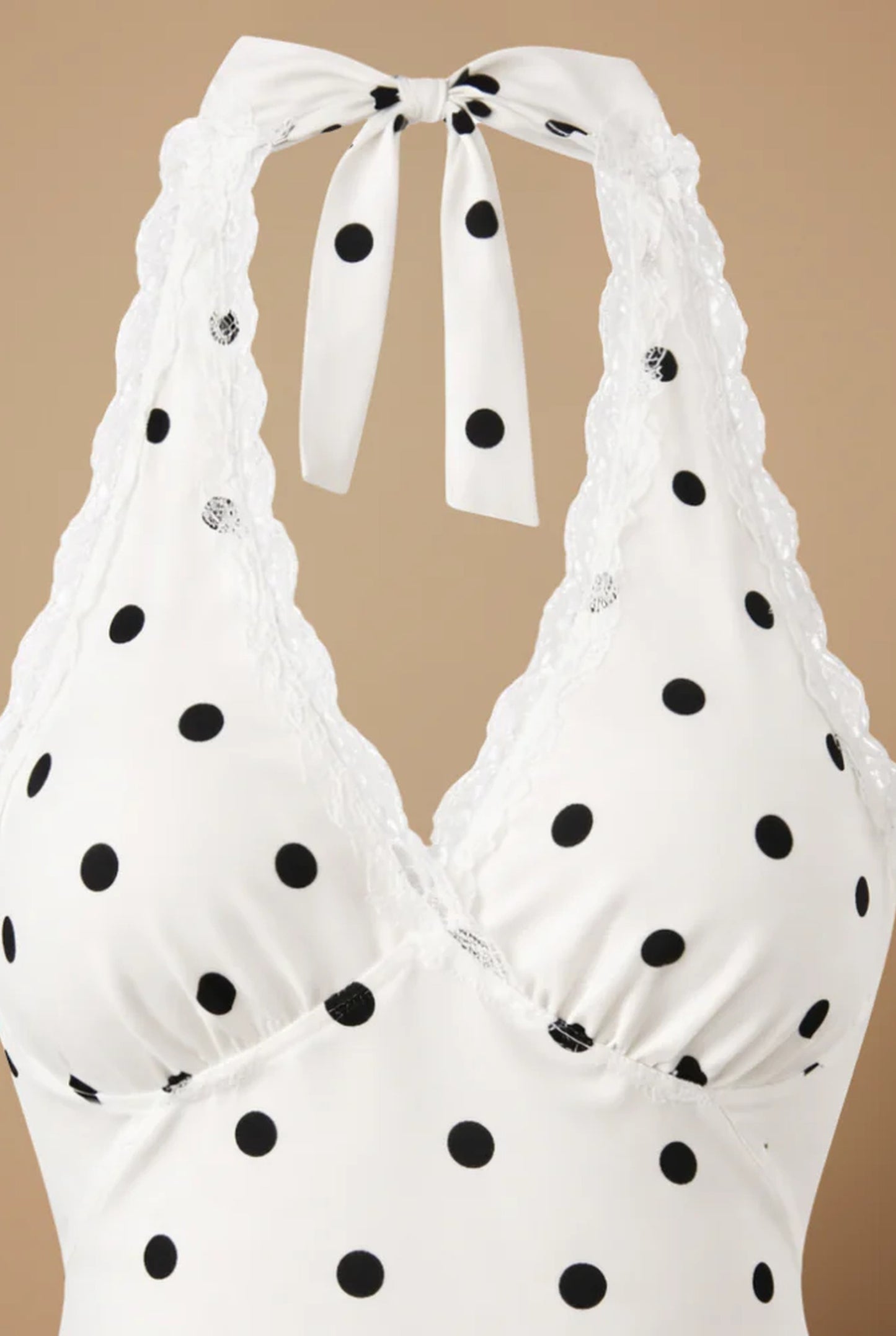 Humbelline Dames Mini Jurk | Polkadot | Open Rug