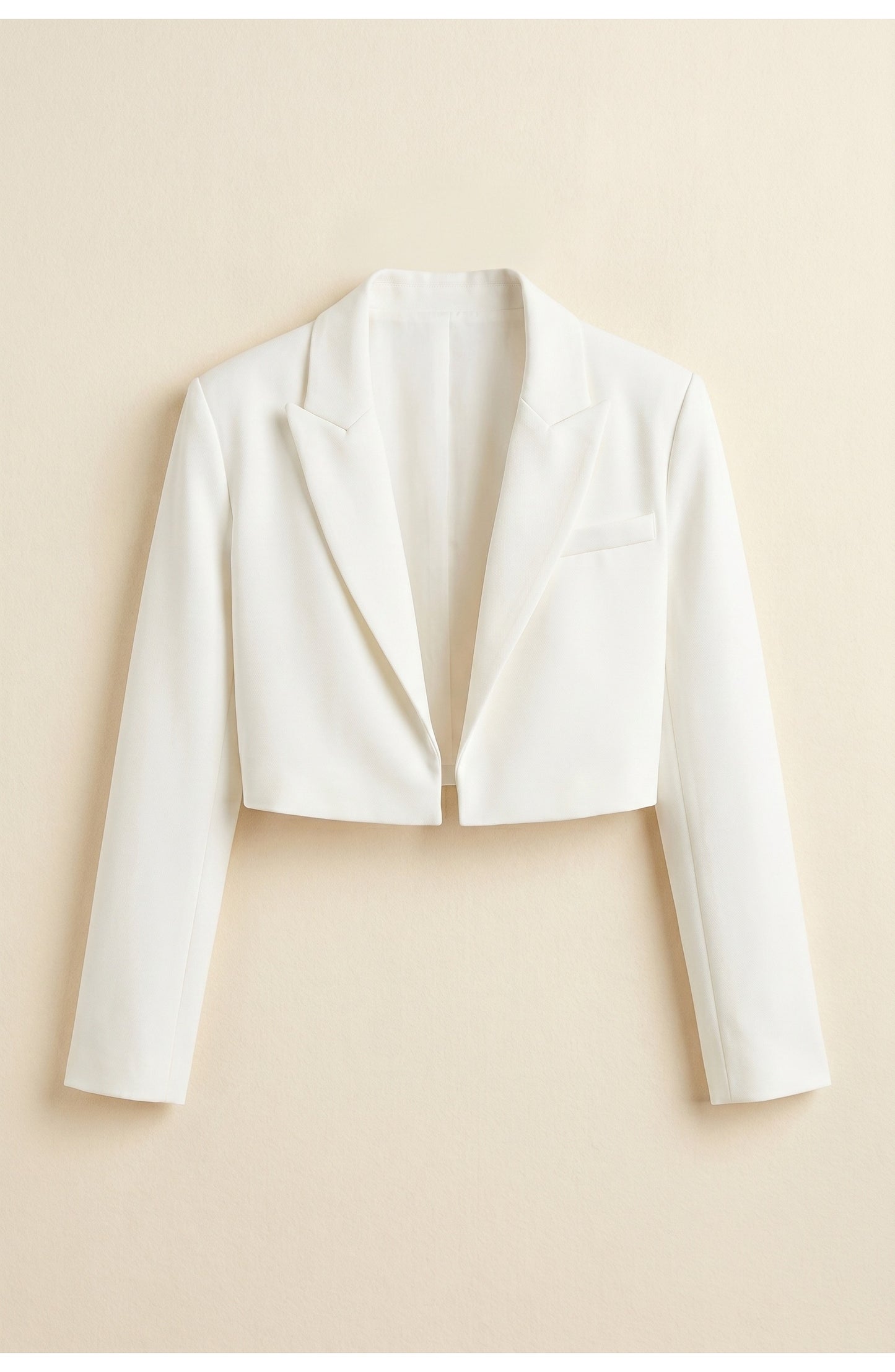 Paulette Dames Blazer | Cropped Lengte | Revers Kraag