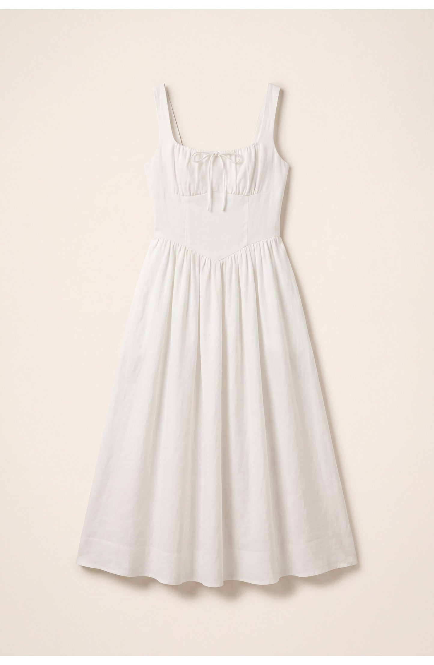 Dames Midi Jurk | Corset Lijfje | Geplooide Rok