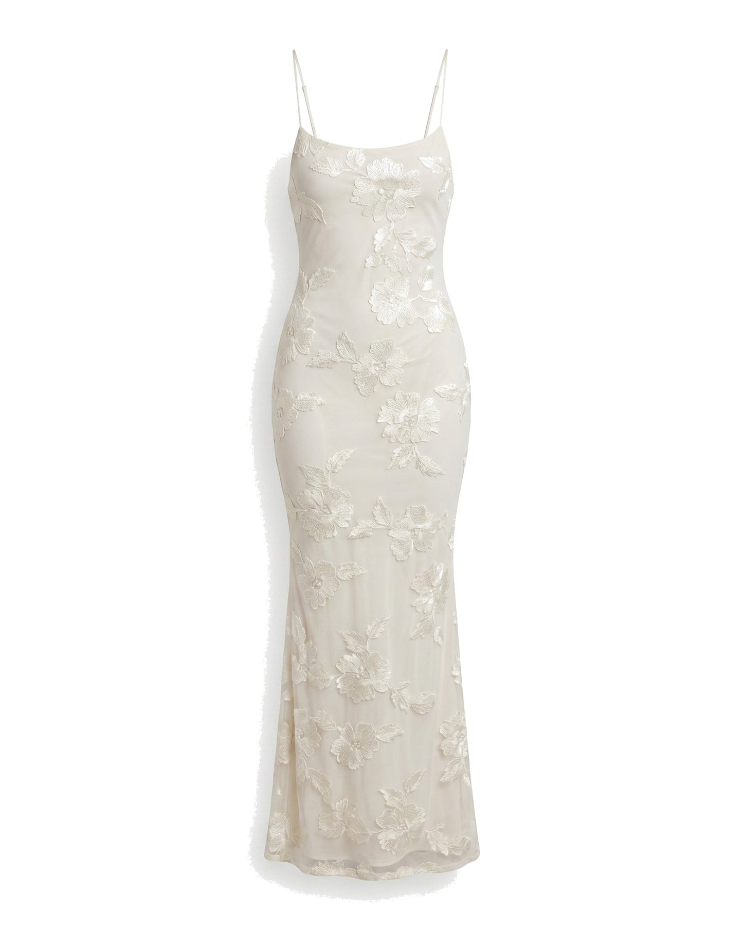 Miriam Dames Maxi Jurk | Vierkante Hals | Bloemenprint